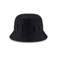 New Era Branded Belt Loop Denim Navy Bucket Hat