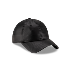 New Era Branded Unstructured Leather 9FORTY Adjustable Hat