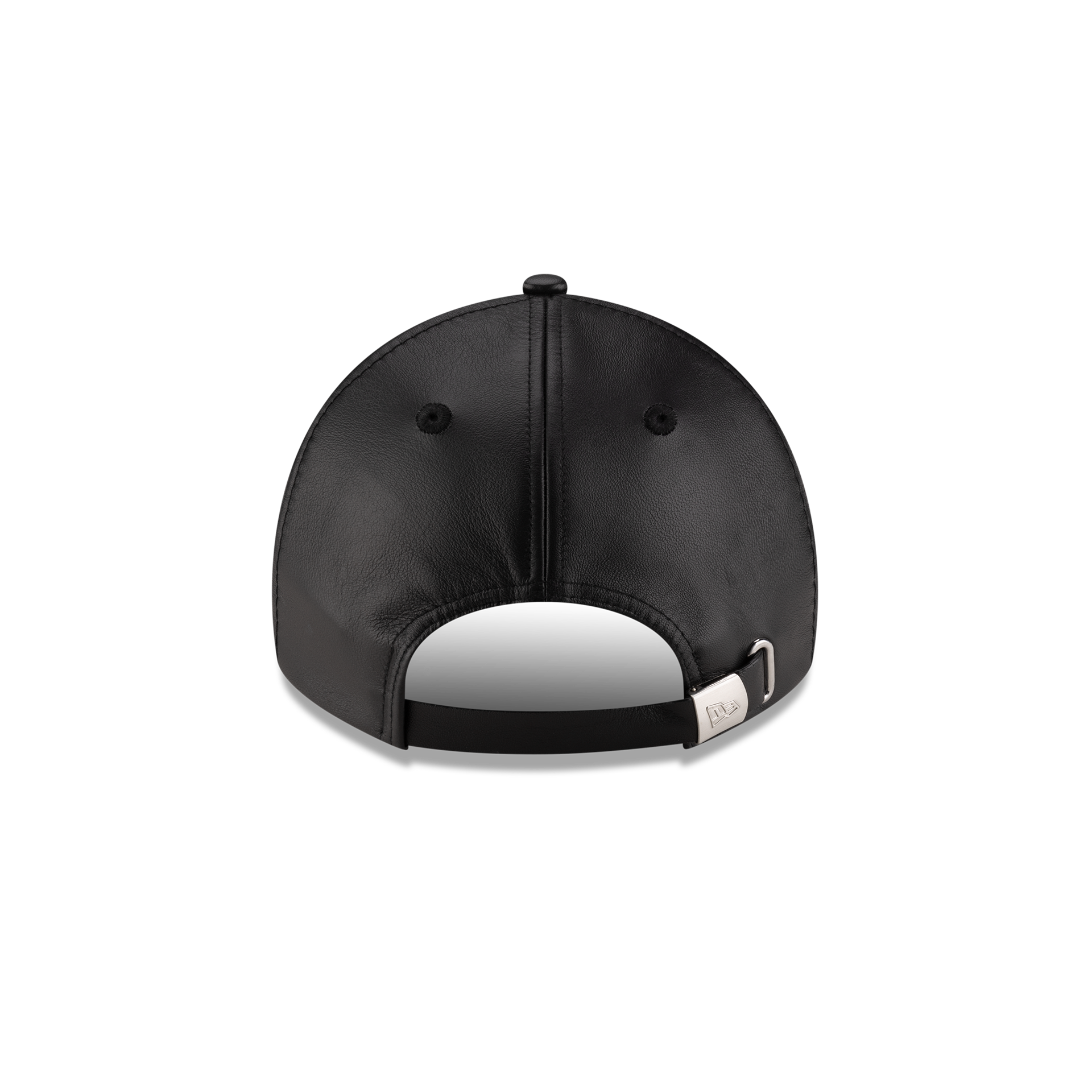 New Era Branded Unstructured Leather 9FORTY Adjustable Hat