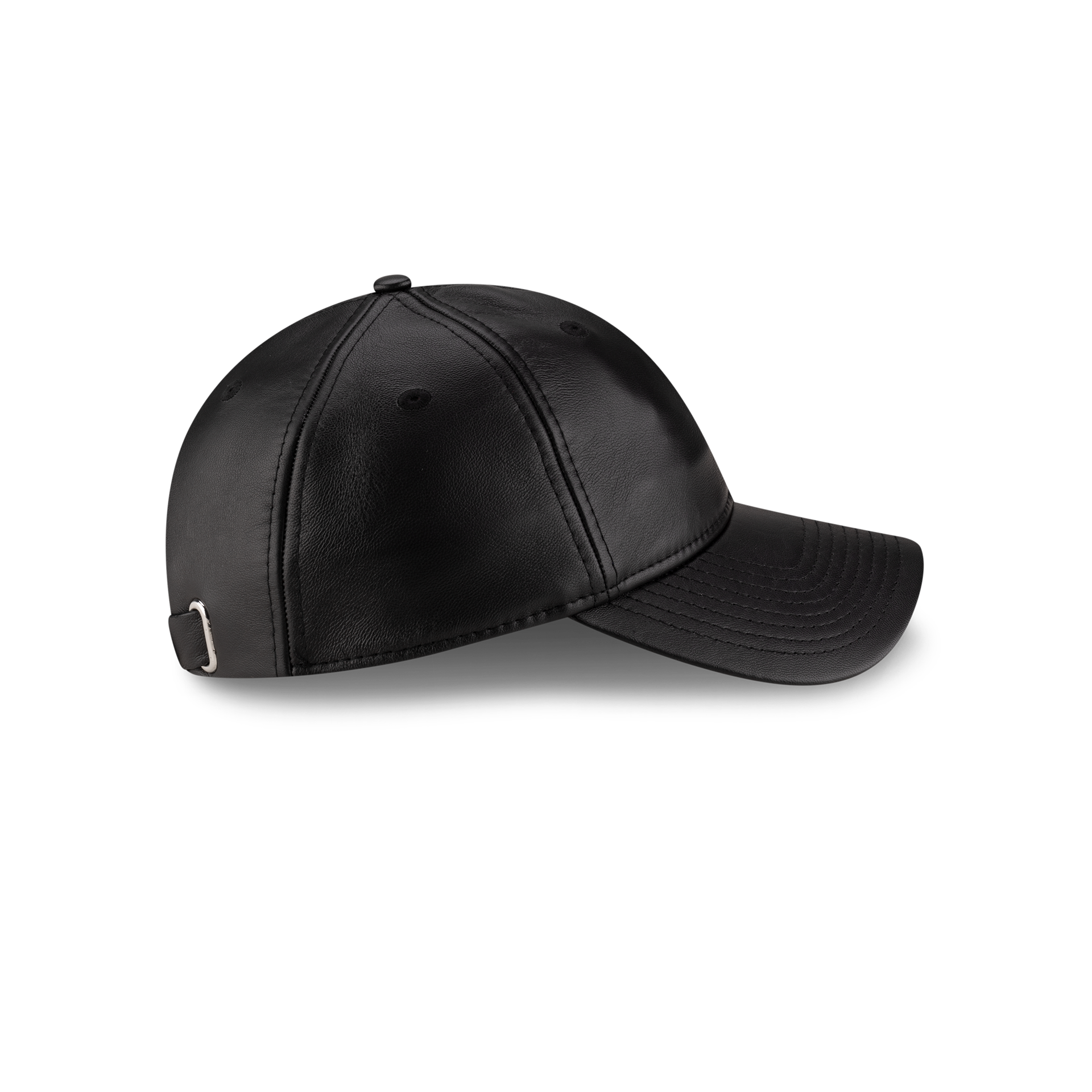 New Era Branded Unstructured Leather 9FORTY Adjustable Hat