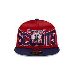 Kansas City Scouts Bold Satin 59FIFTY Fitted Hat
