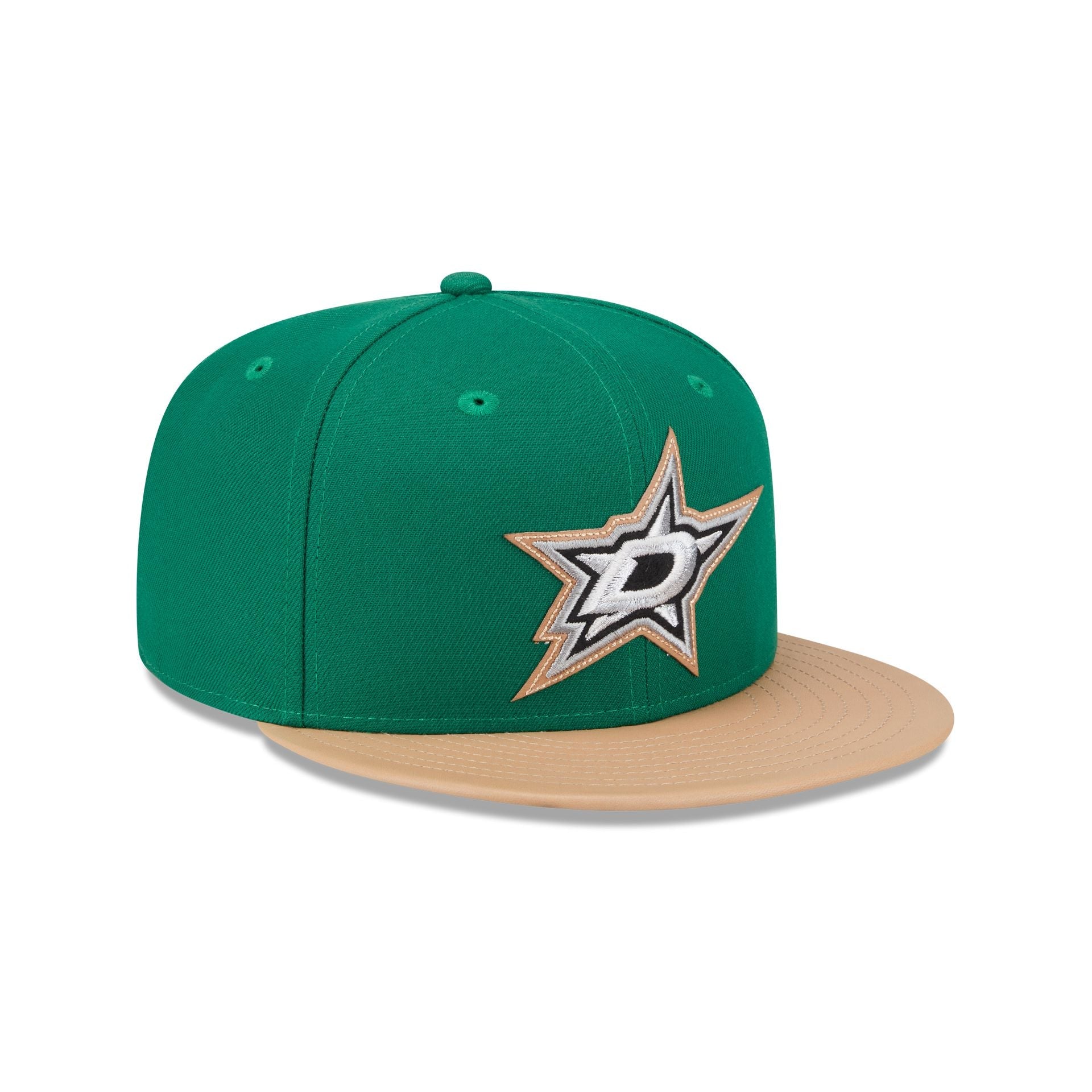 Dallas Stars Leather Visor 59FIFTY Fitted Hat