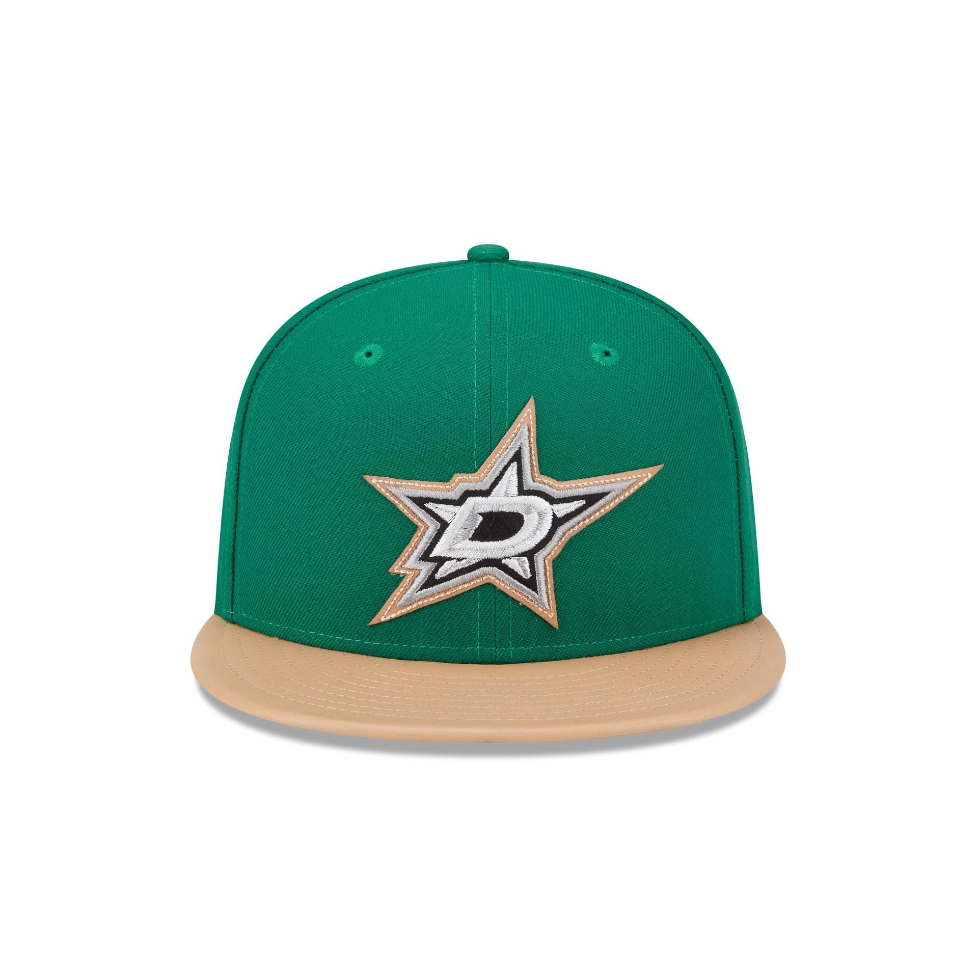 Dallas Stars Leather Visor 59FIFTY Fitted Hat