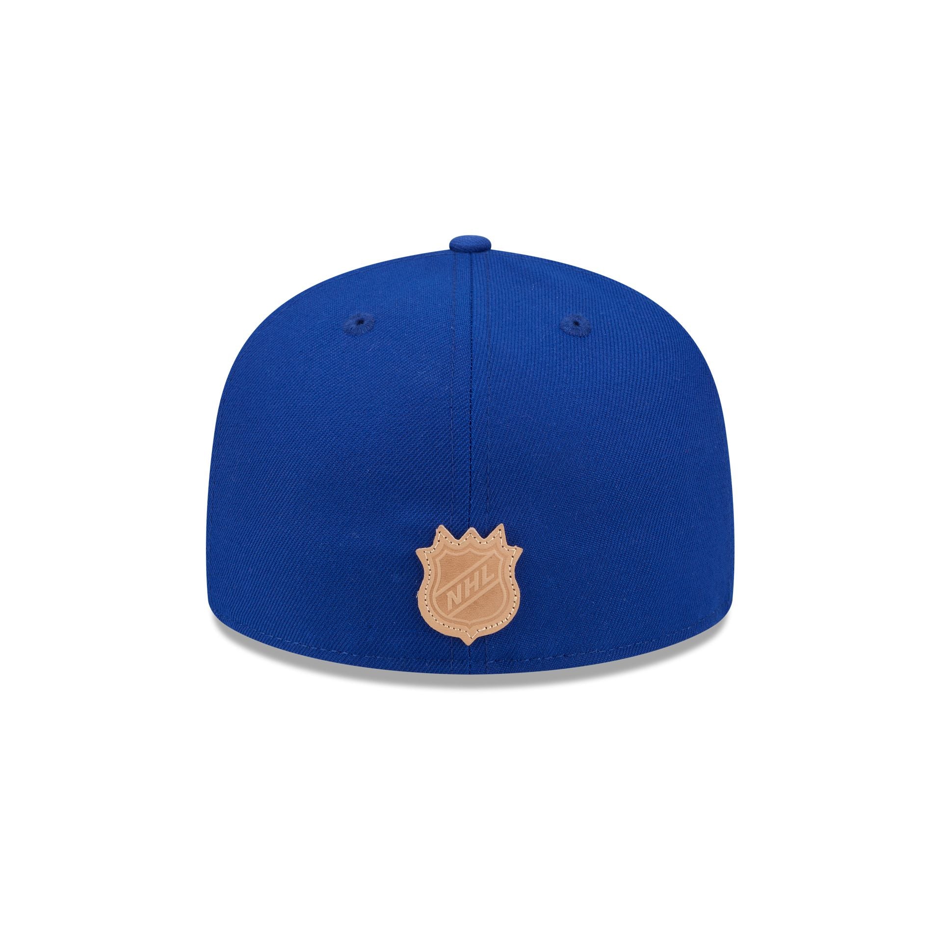 Edmonton Oilers Leather Visor 59FIFTY Fitted Hat