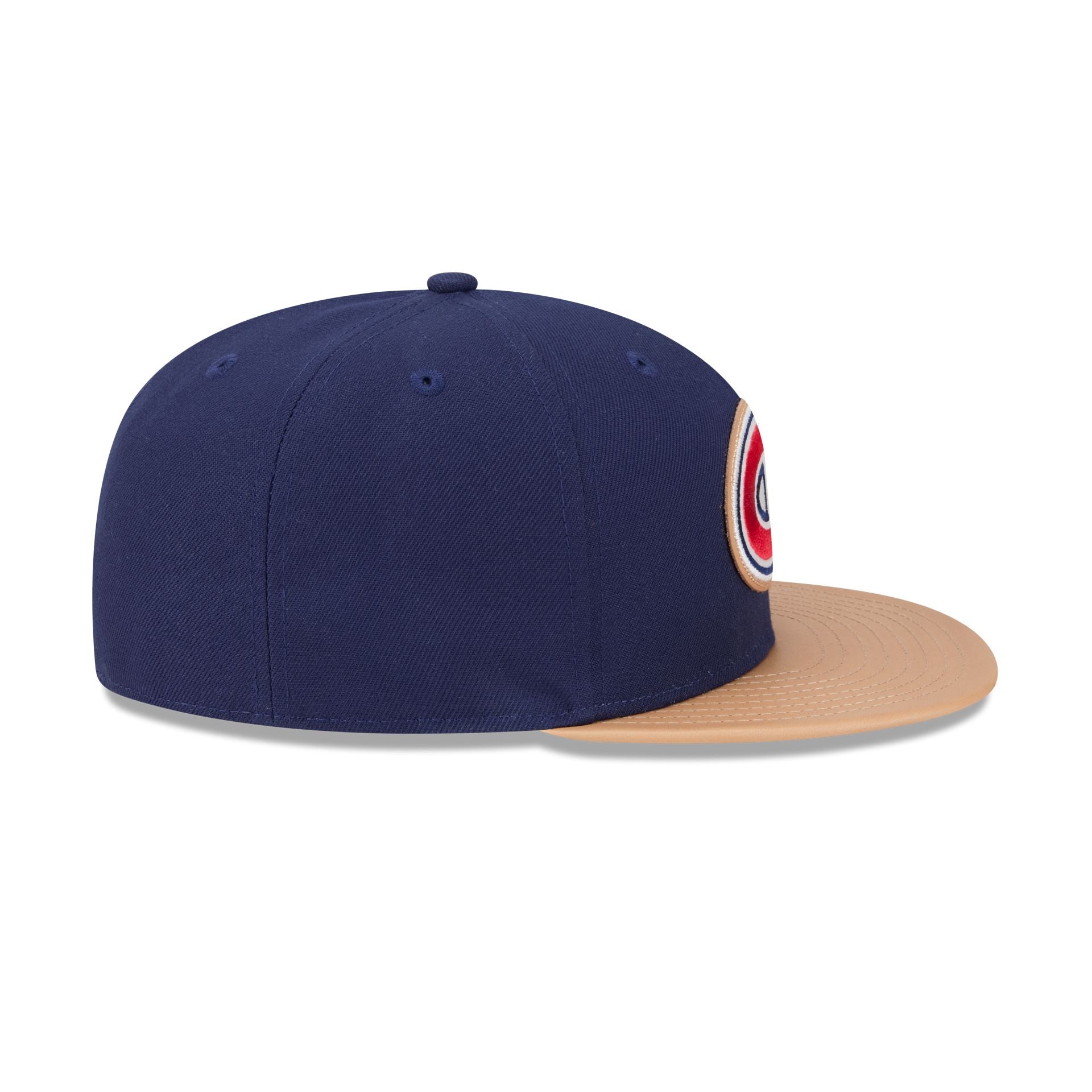 Montreal Canadiens Leather Visor 59FIFTY Fitted Hat