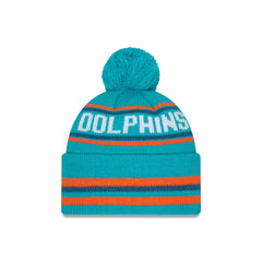 Miami Dolphins Classic Pom Knit Hat