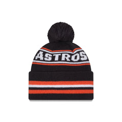Houston Astros Classic Pom Knit Hat