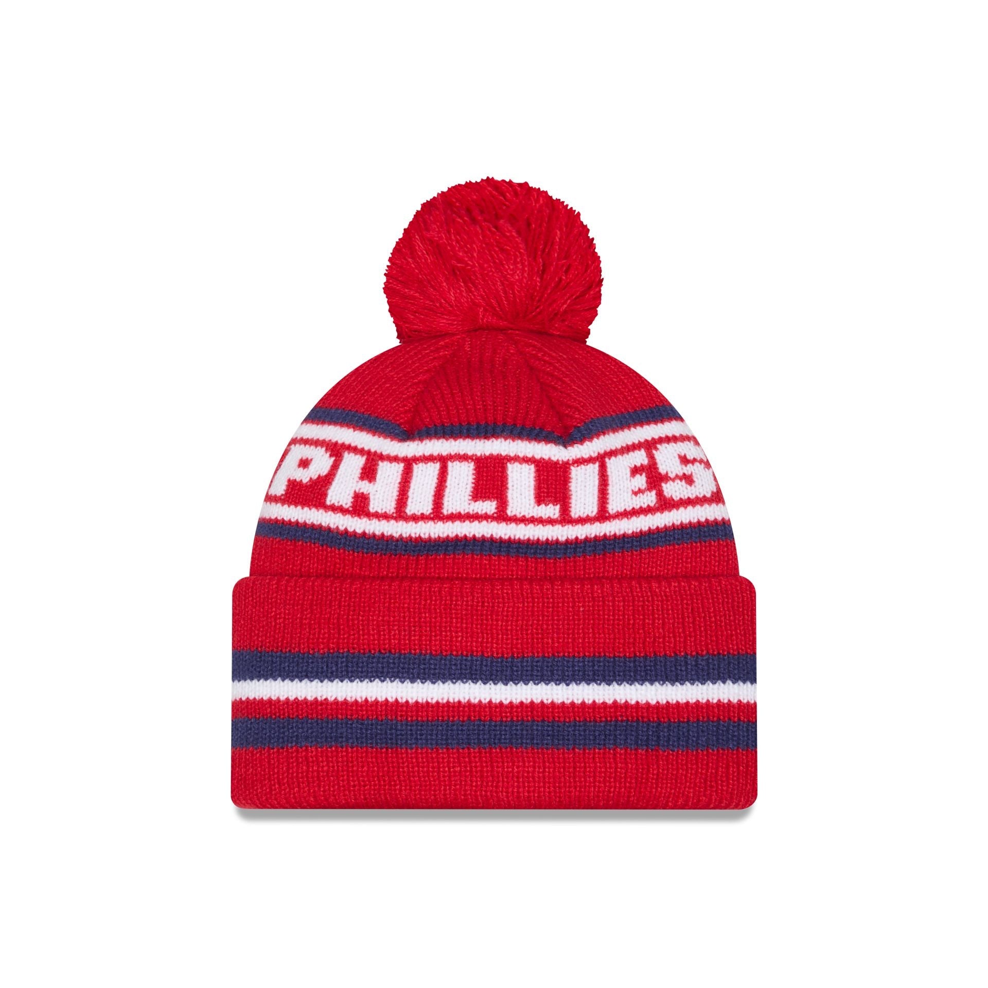Philadelphia Phillies Classic Pom Knit Hat