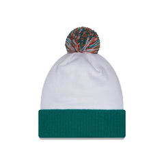 Miami Dolphins Spirit Pom Knit Hat