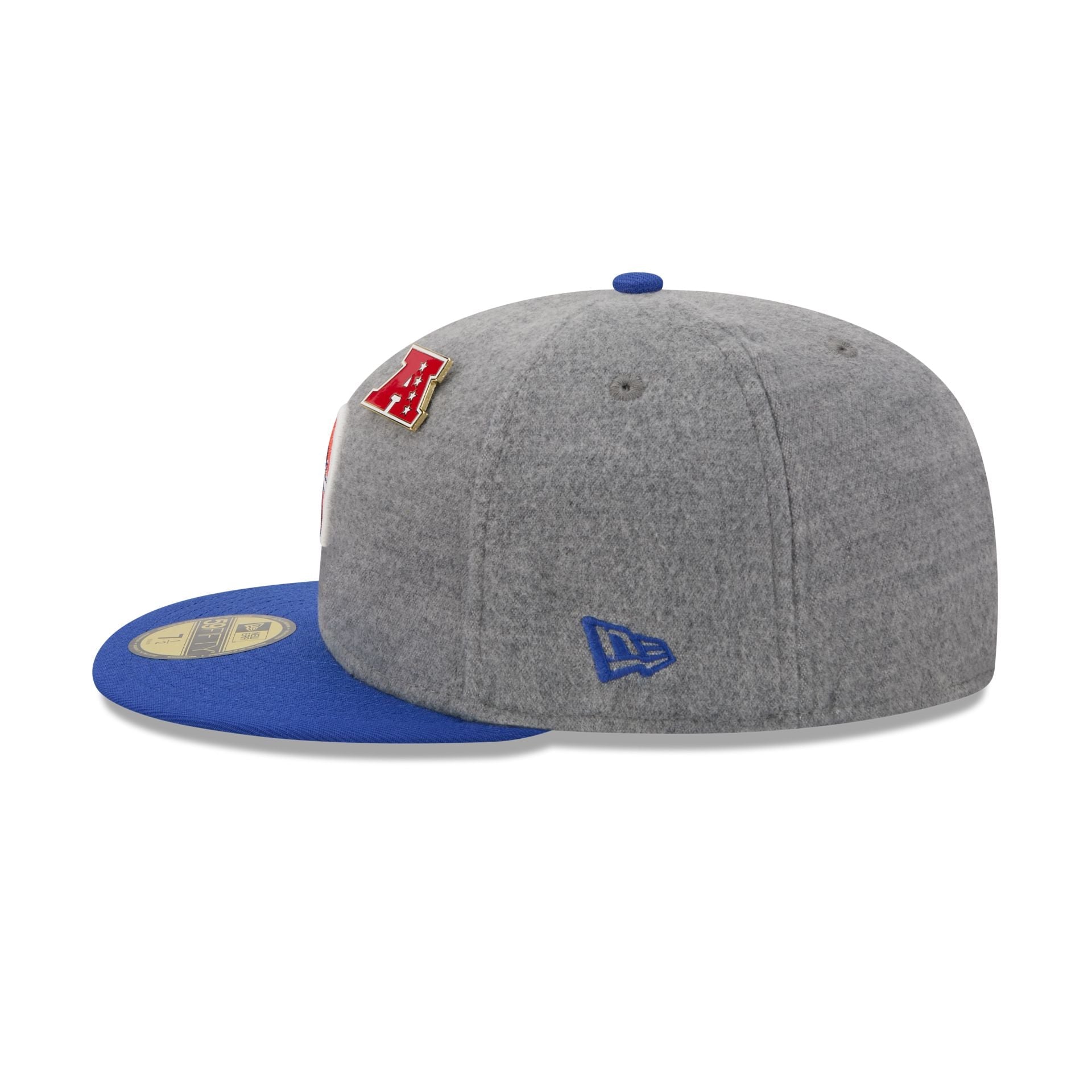 Denver Broncos Heather Gray Wool 59FIFTY Fitted Hat