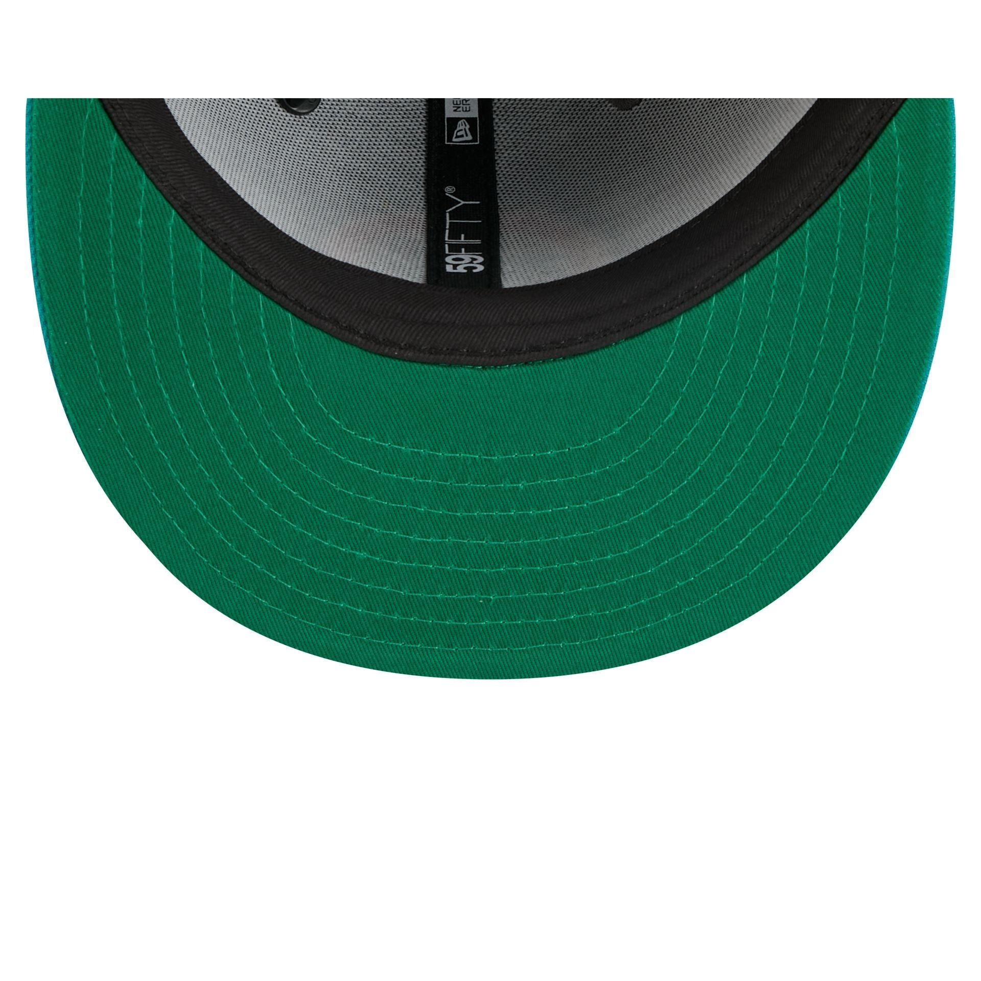 Miami Dolphins Heather Gray Wool 59FIFTY Fitted Hat