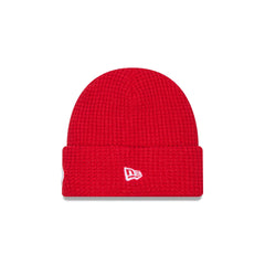 Kansas City Chiefs Waffle Stitch Knit Beanie Hat