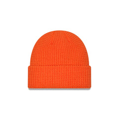 Denver Broncos Waffle Stitch Knit Beanie Hat