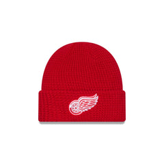 Detroit Red Wings Waffle Stitch Knit Beanie Hat