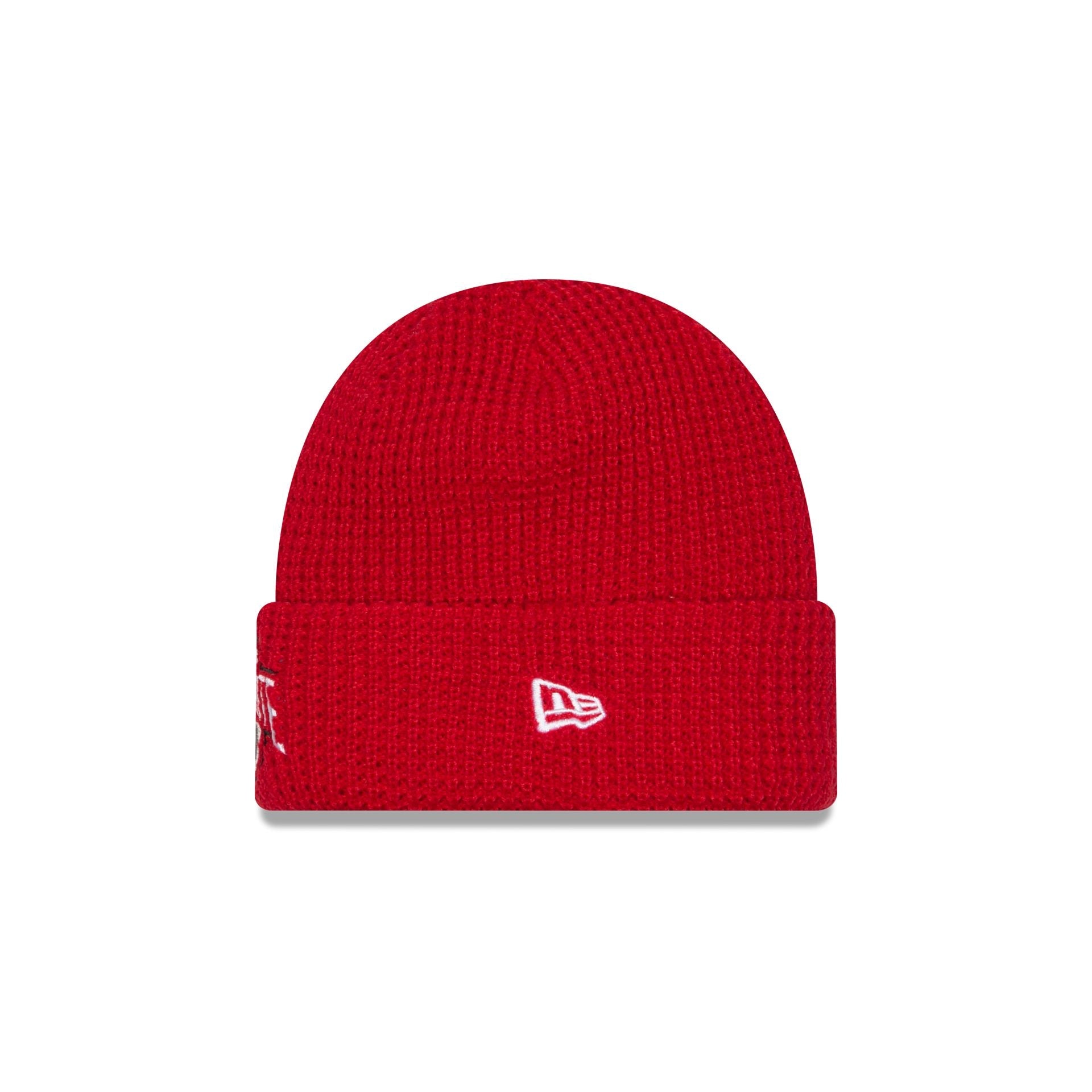 Ohio State Buckeyes Waffle Stitch Knit Beanie Hat