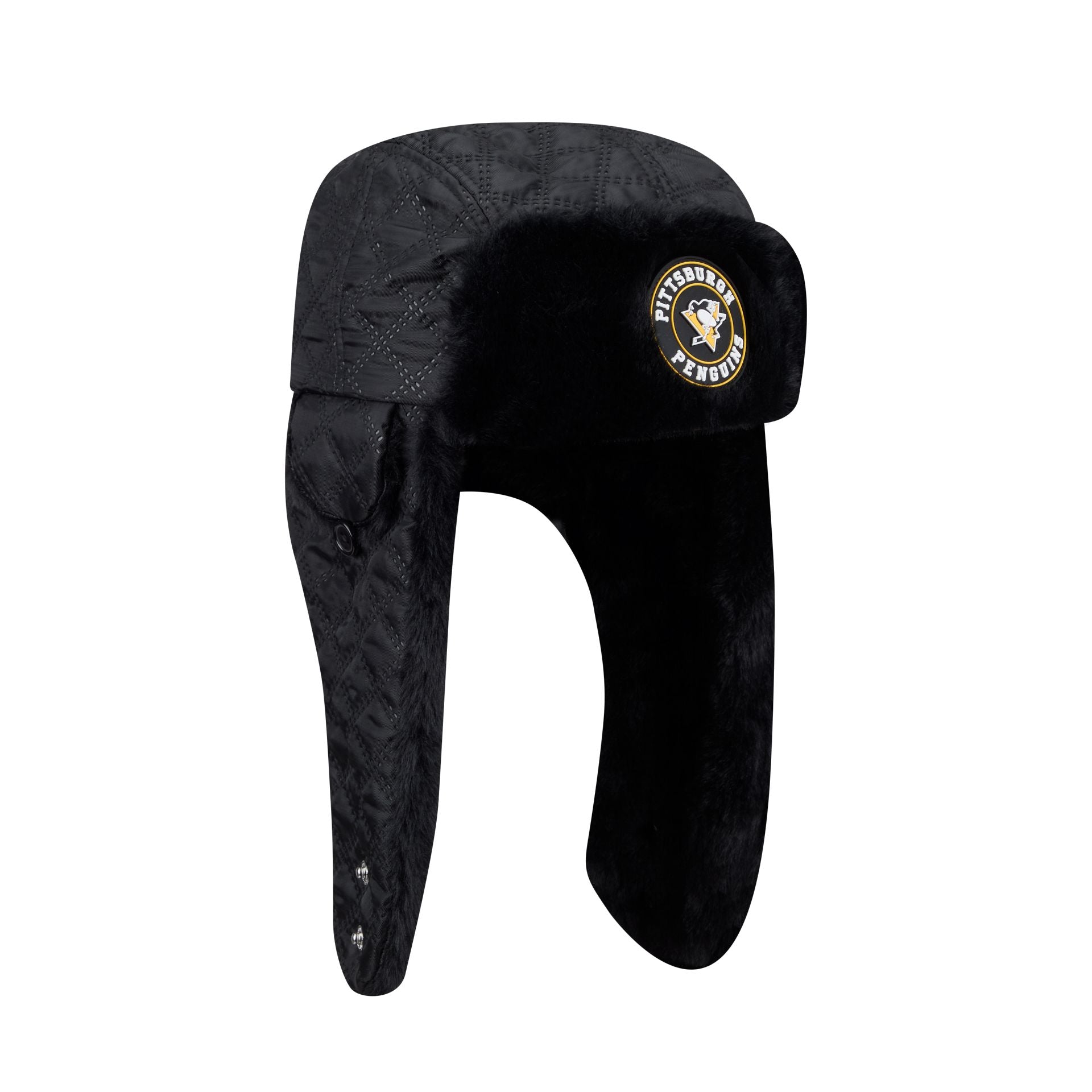 Pittsburgh Penguins Quilted Fashion Trapper Hat