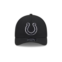 Indianapolis Colts Black & White 9FORTY M-Crown A-Frame Snapback Hat