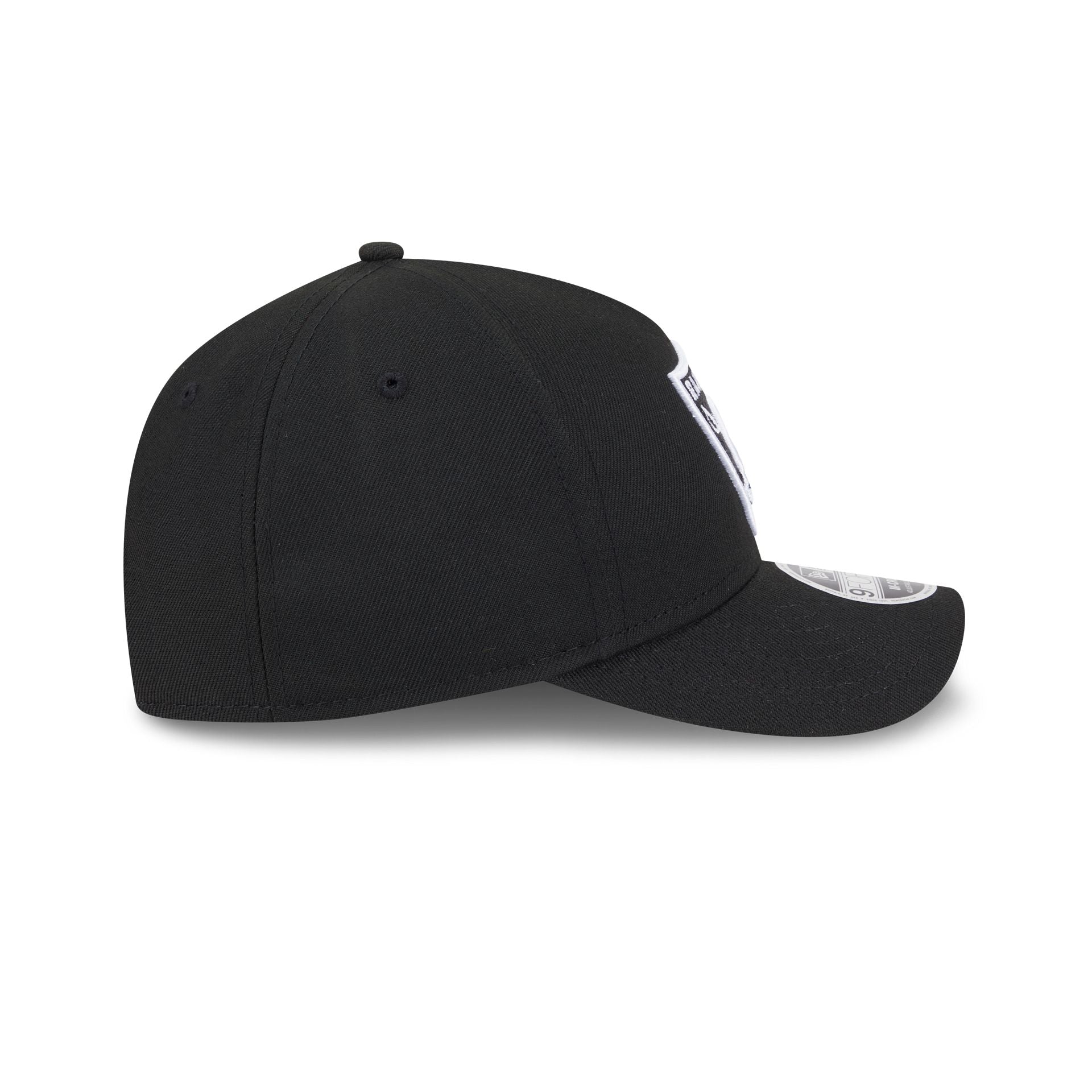 Las Vegas Raiders Black & White 9FORTY M-Crown A-Frame Snapback Hat