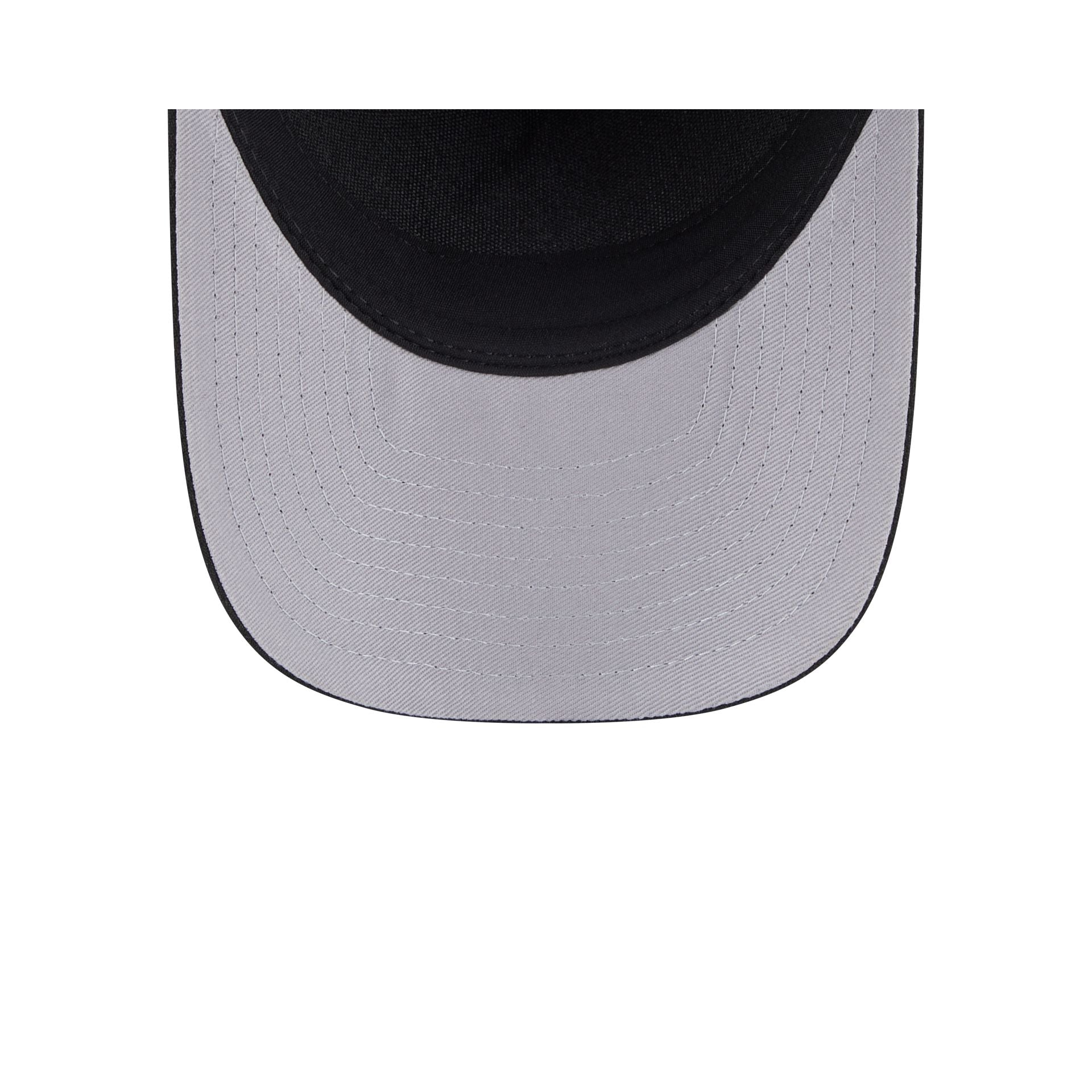Pittsburgh Steelers Black & White 9FORTY M-Crown A-Frame Snapback Hat
