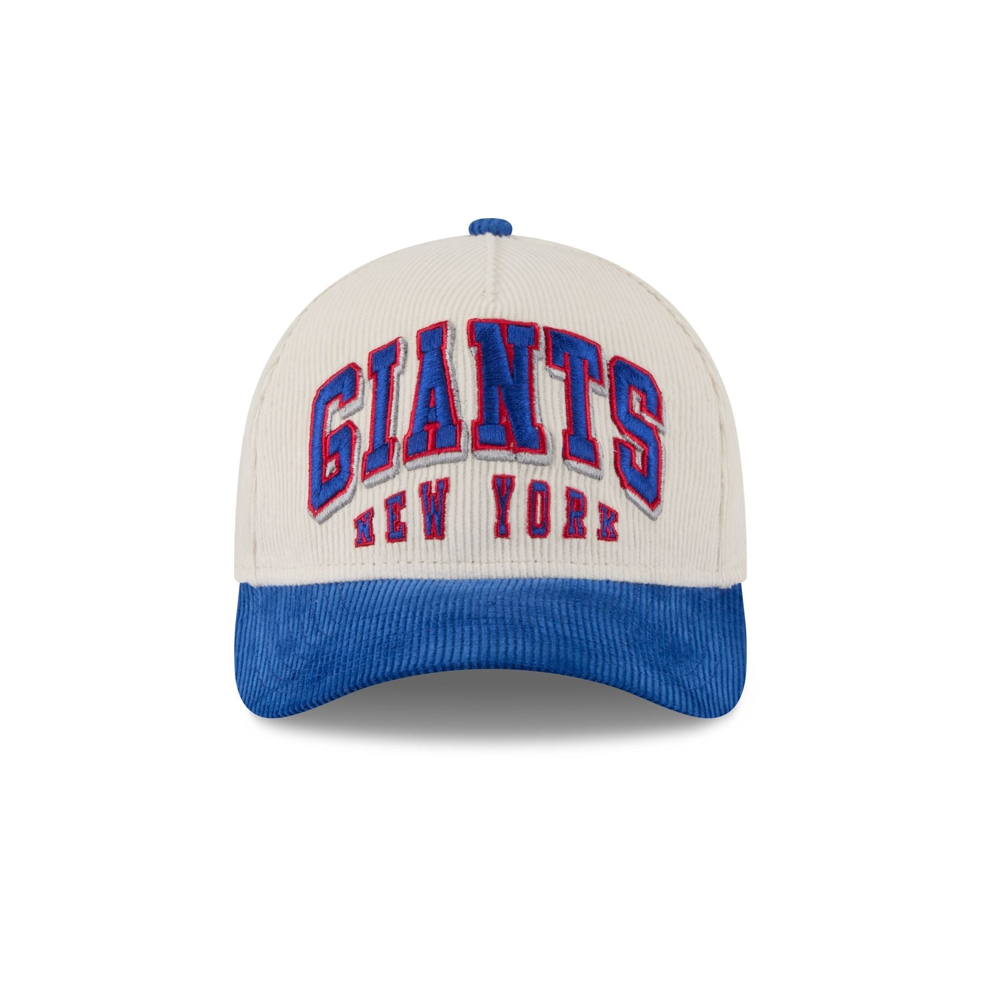 New York Giants Stacked Corduroy 9FORTY M-Crown A-Frame Snapback Hat
