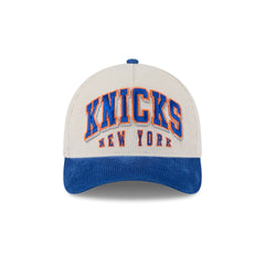 New York Knicks Stacked Corduroy 9FORTY M-Crown A-Frame Snapback Hat