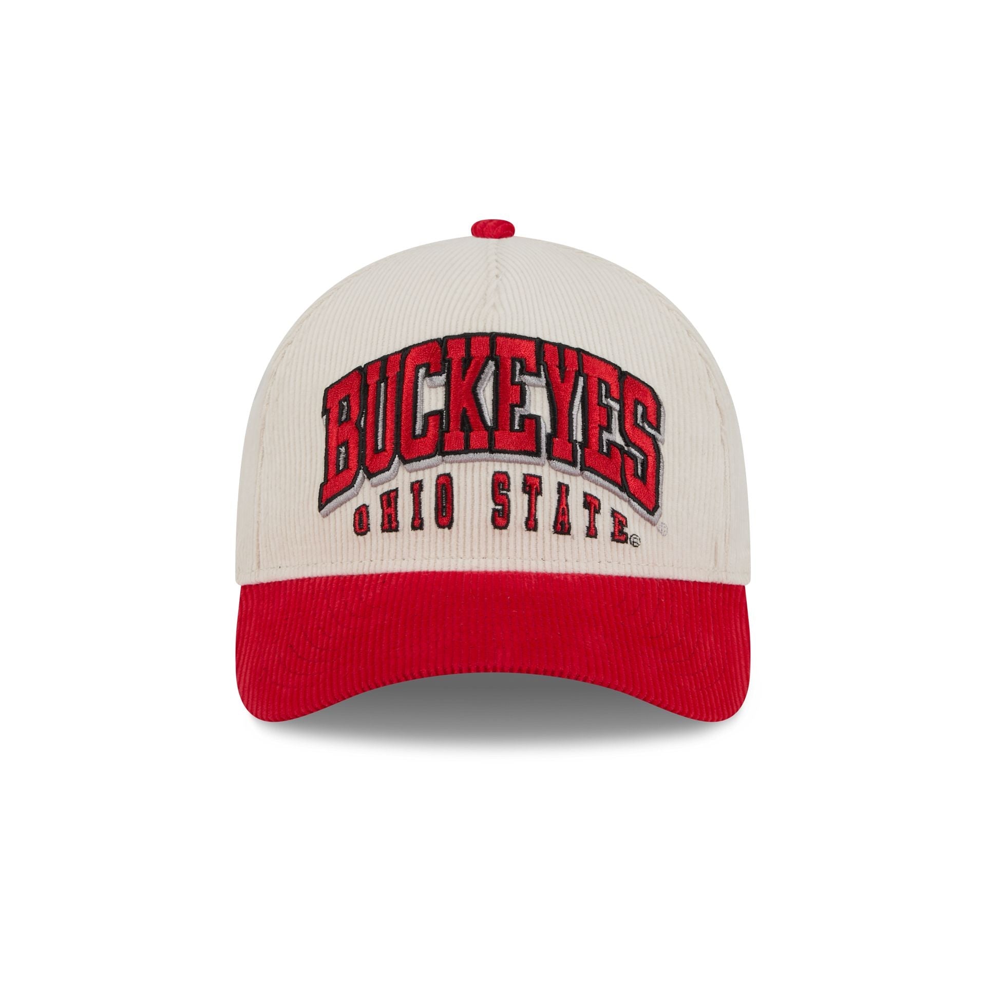 Ohio State Buckeyes Stacked Corduroy 9FORTY M-Crown A-Frame Snapback Hat