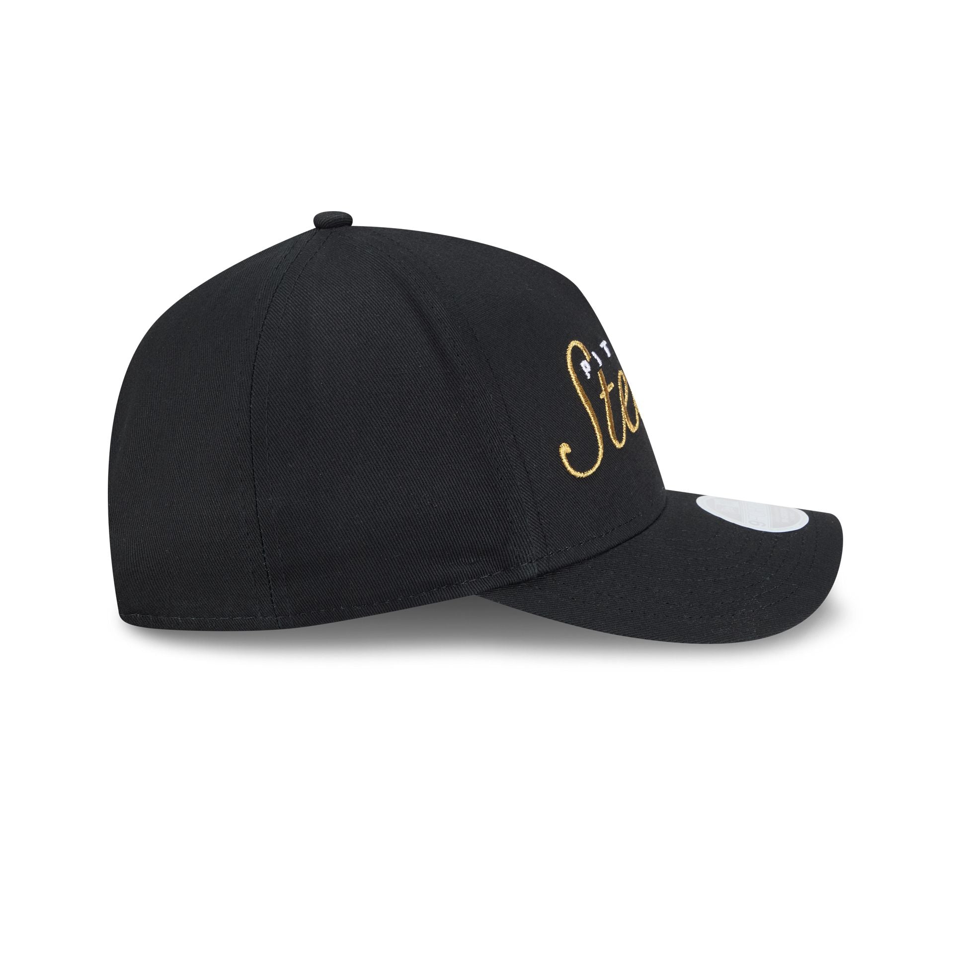 Pittsburgh Steelers Metallic Women's 9FORTY M-Crown A-Frame Snapback Hat