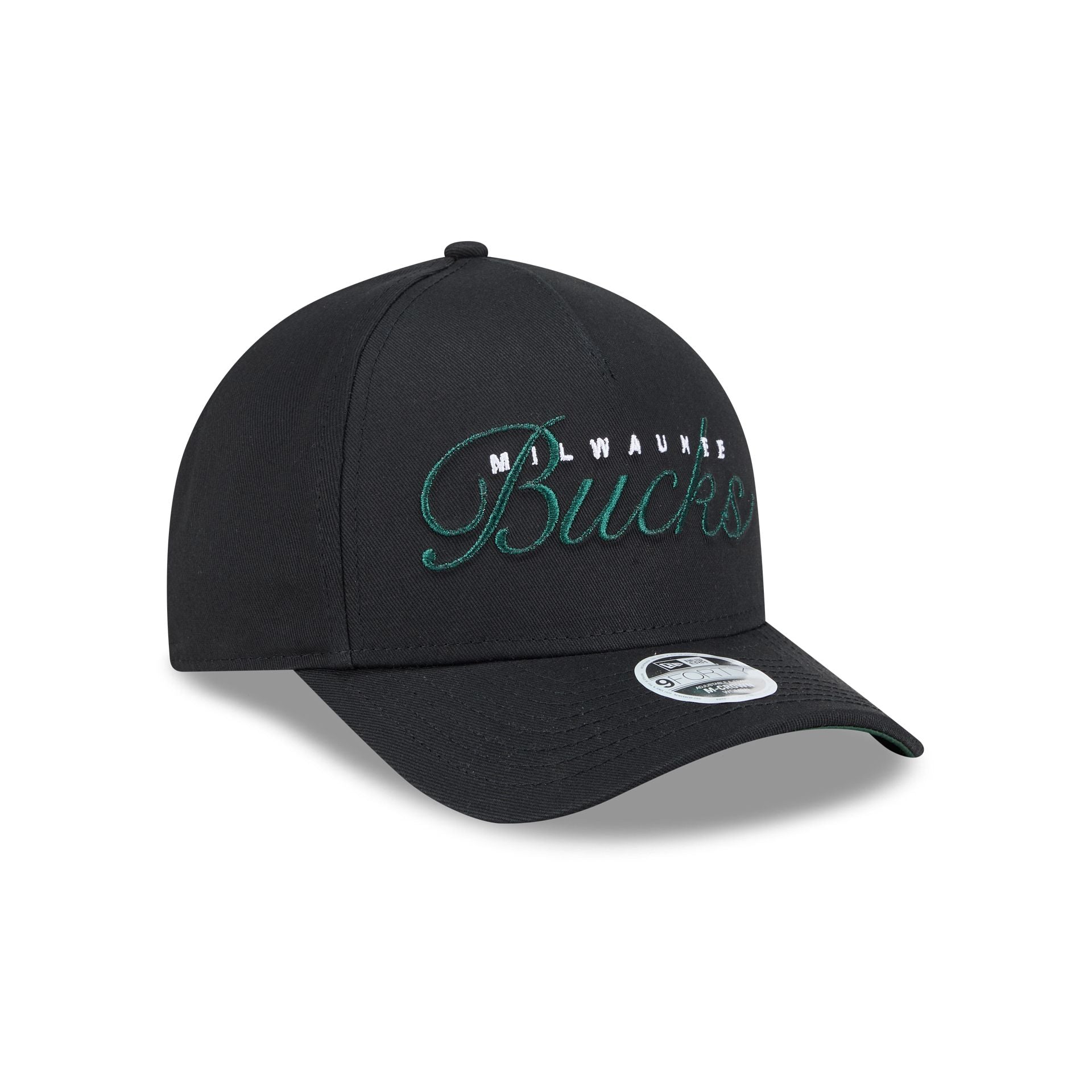 Milwaukee Bucks Metallic Women's 9FORTY M-Crown A-Frame Snapback Hat