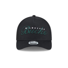 Milwaukee Bucks Metallic Women's 9FORTY M-Crown A-Frame Snapback Hat
