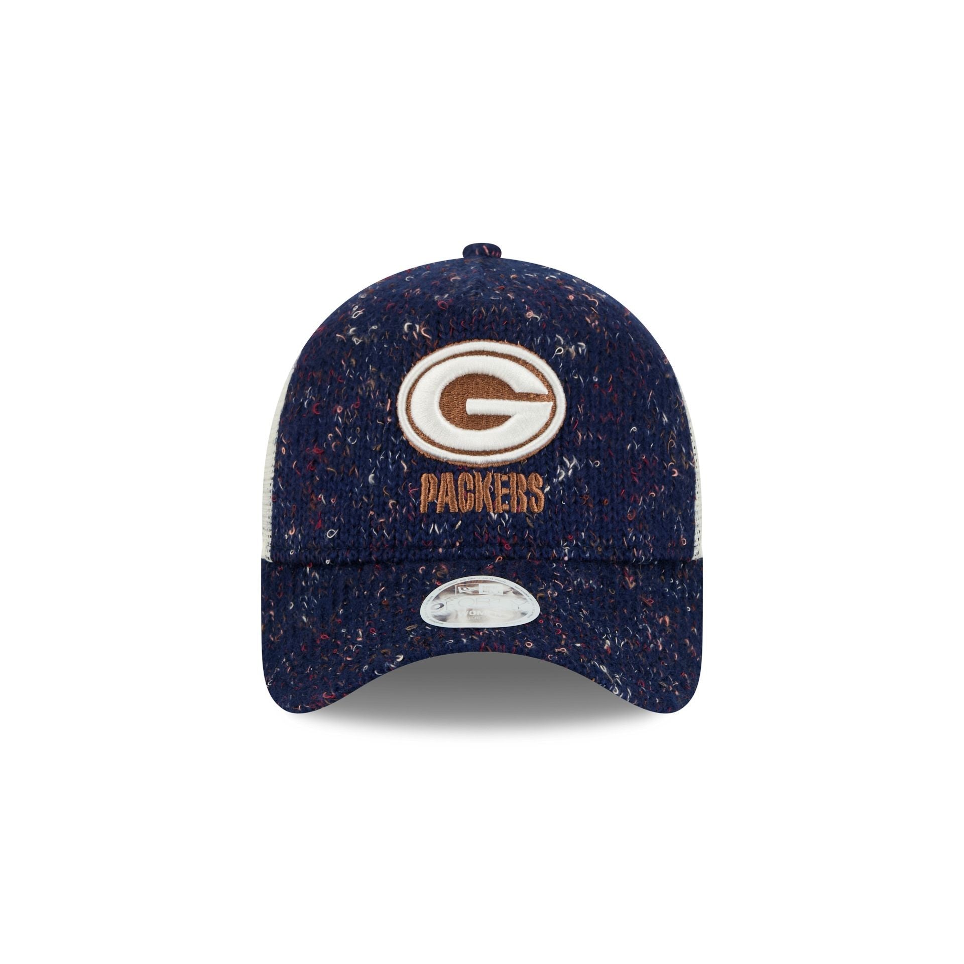 Green Bay Packers Knit Women's 9FORTY A-Frame Trucker Hat