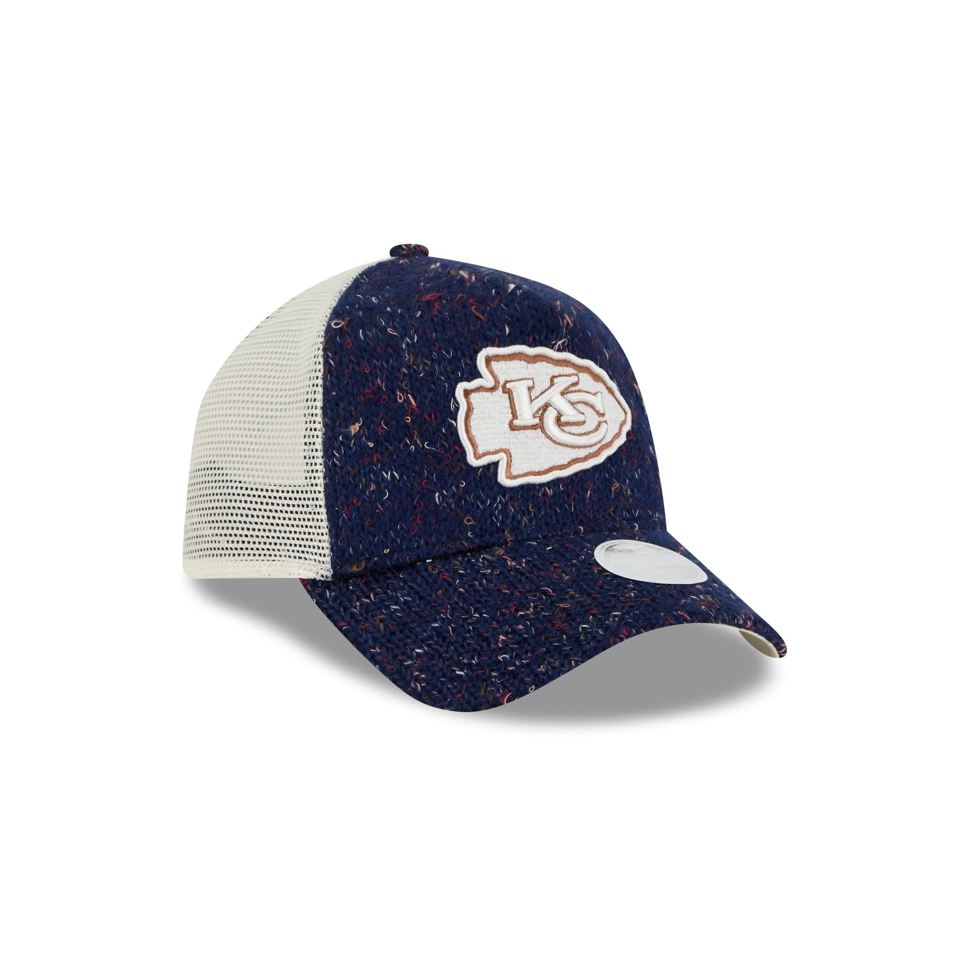 Kansas City Chiefs Knit Women's 9FORTY A-Frame Trucker Hat
