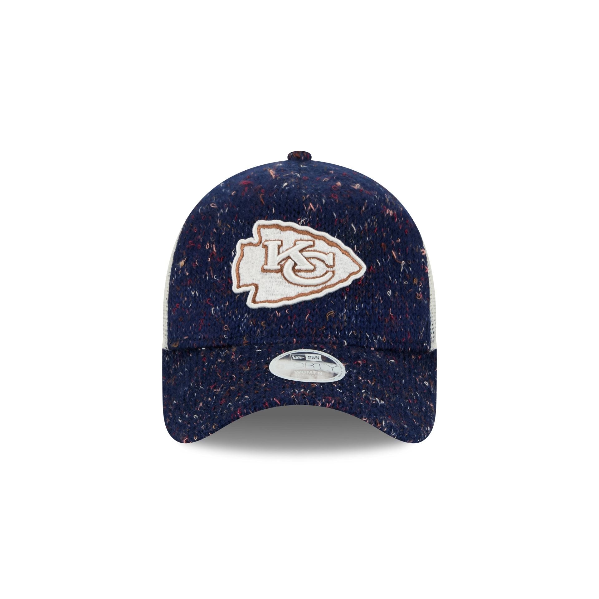 Kansas City Chiefs Knit Women's 9FORTY A-Frame Trucker Hat