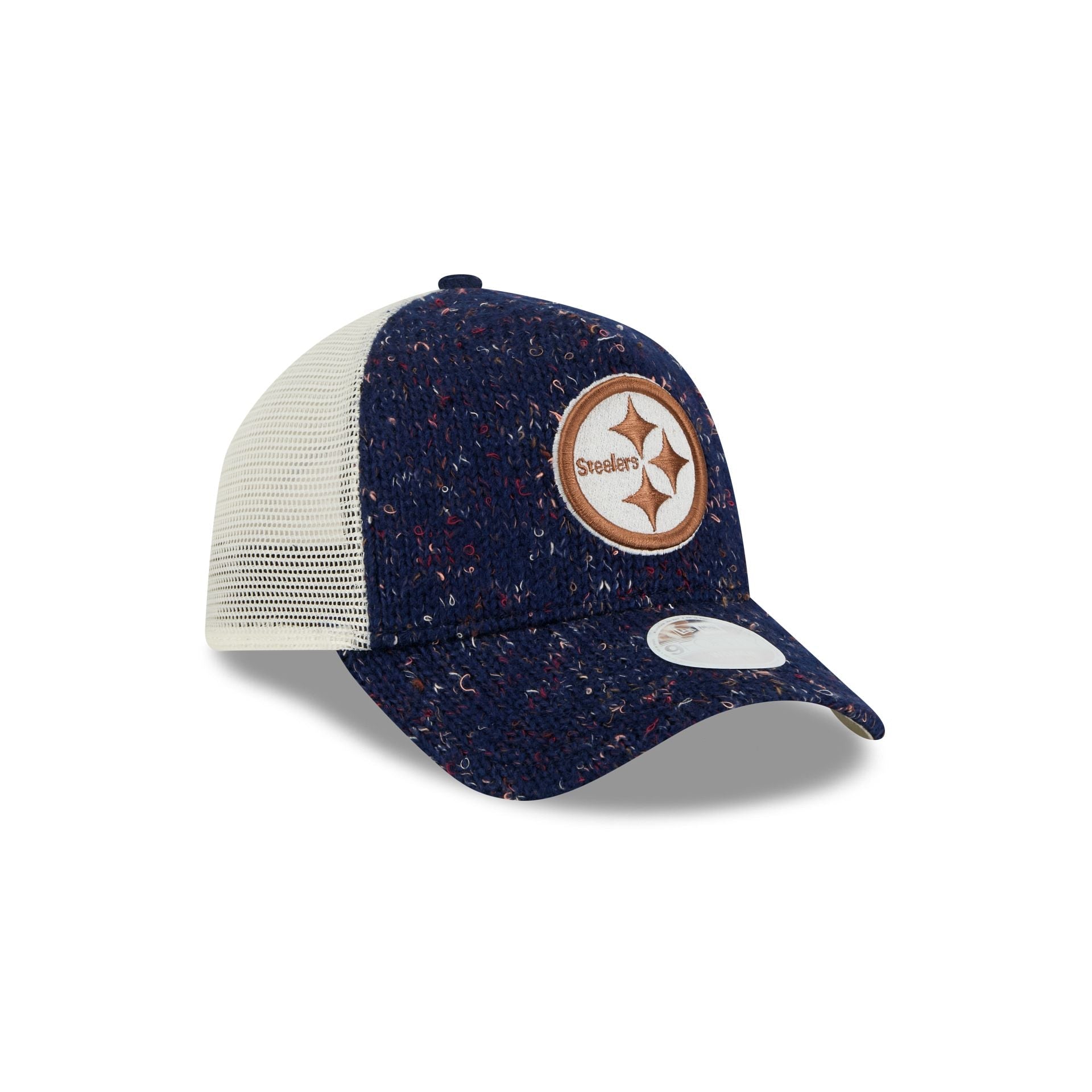 Pittsburgh Steelers Knit Women's 9FORTY A-Frame Trucker Hat