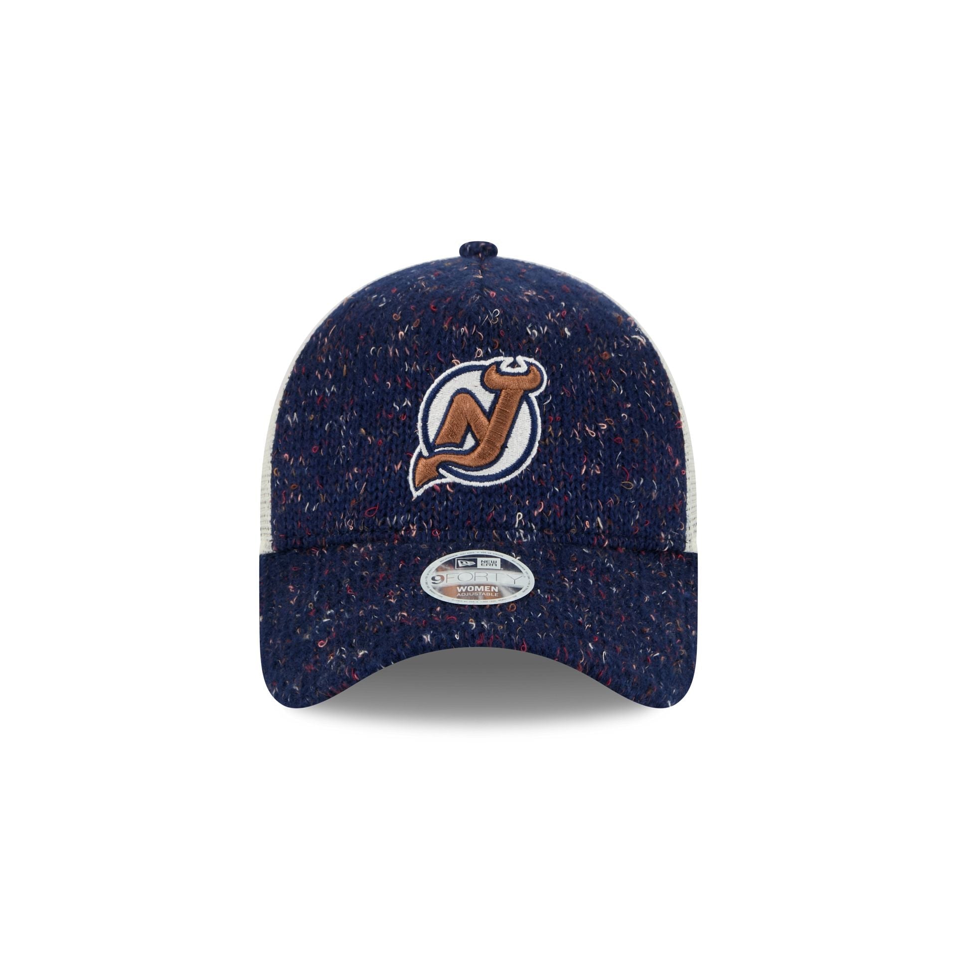 New Jersey Devils Knit Women's 9FORTY A-Frame Trucker Hat