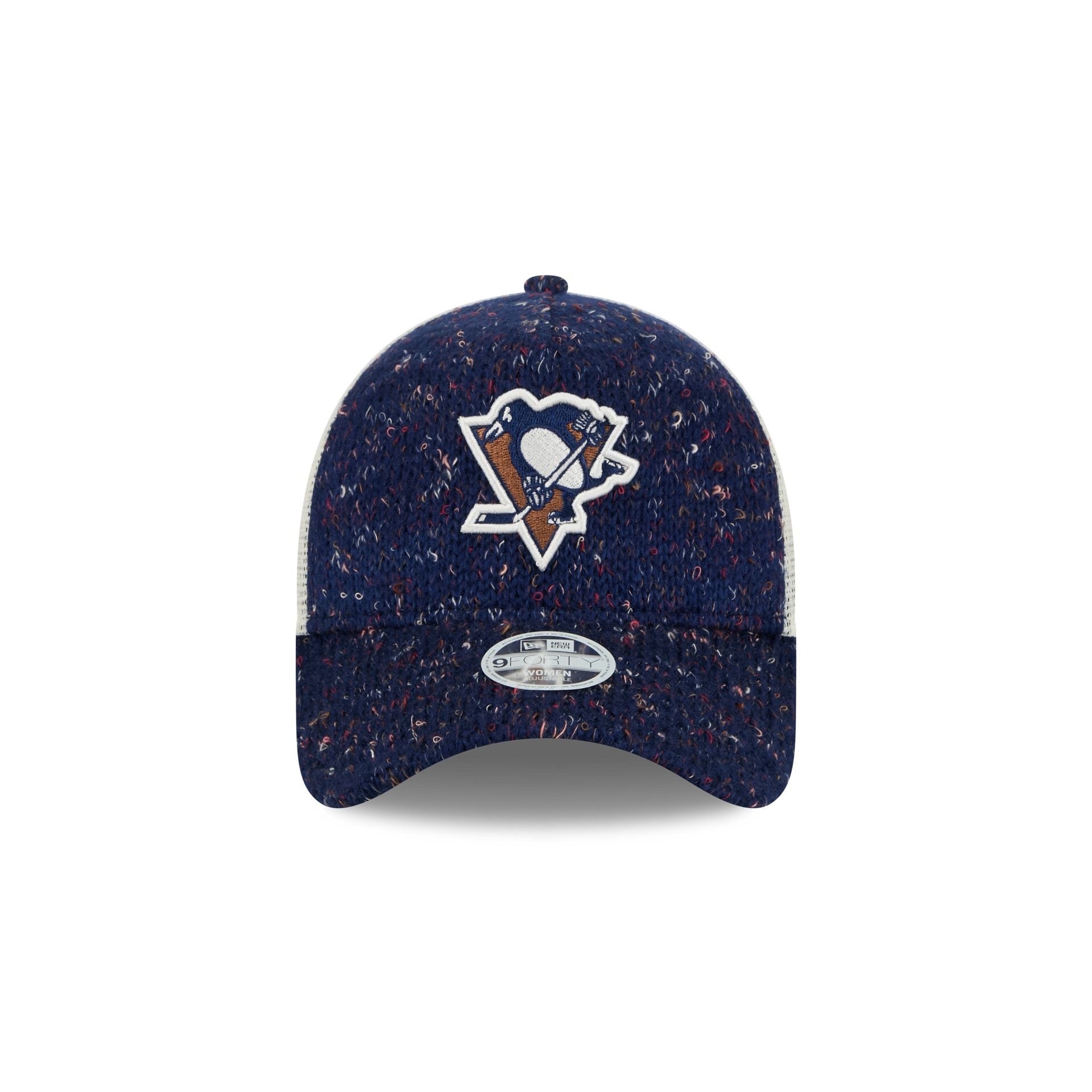 Pittsburgh Penguins Knit Women's 9FORTY A-Frame Trucker Hat
