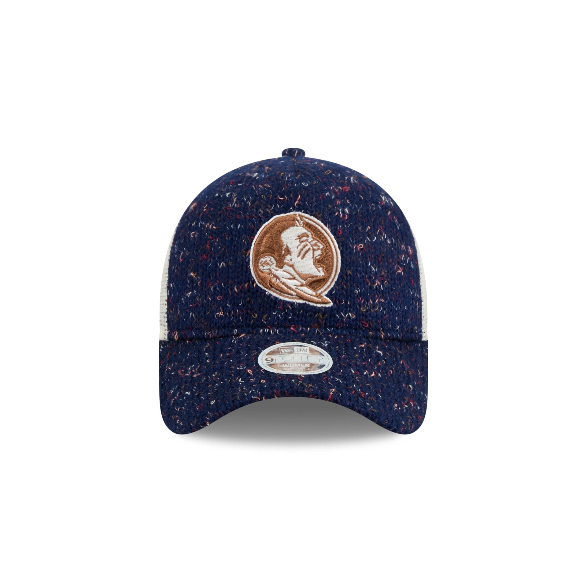 Florida State Seminoles Knit Women's 9FORTY A-Frame Trucker Hat