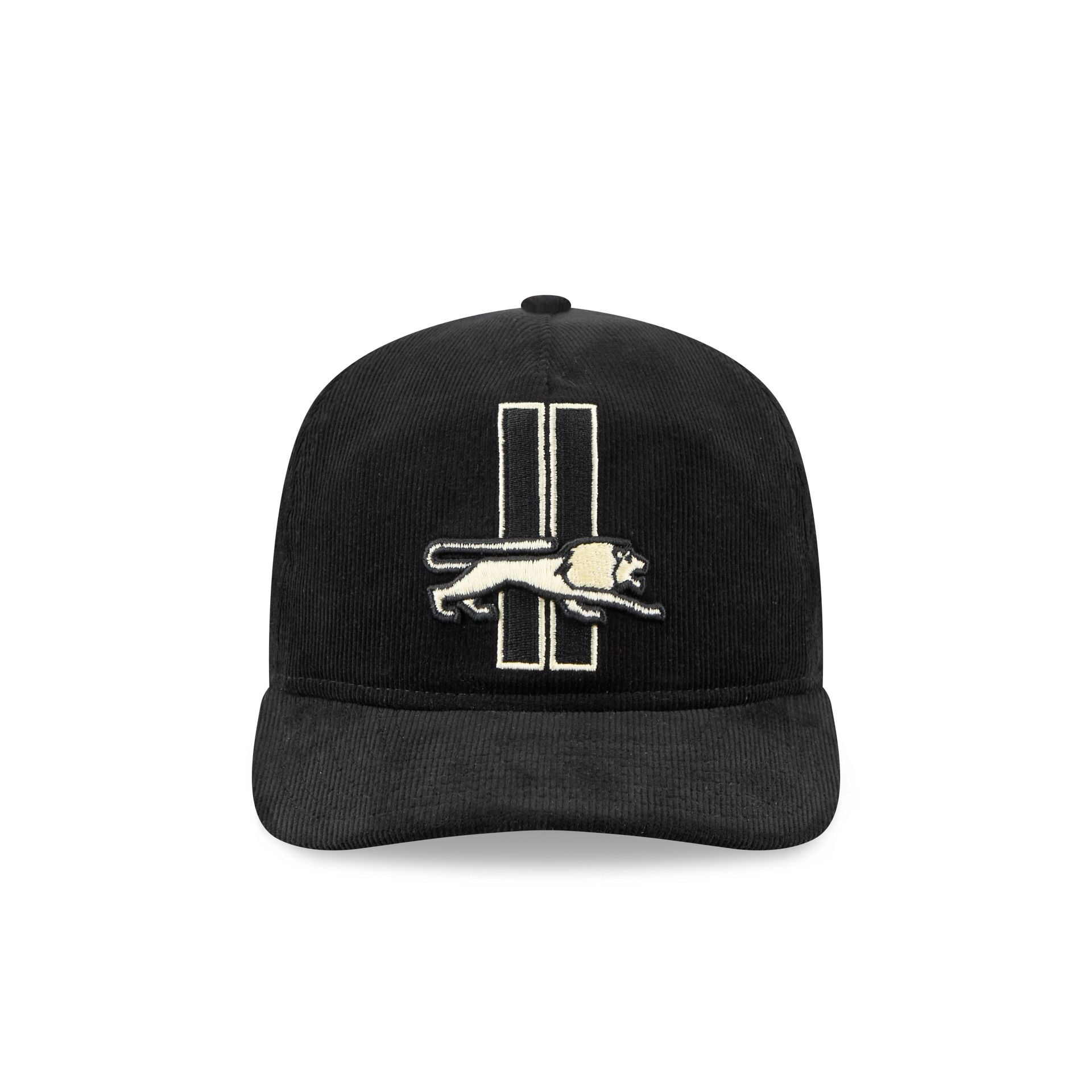 Detroit Lions Nostalgic Black Corduroy 19TWENTY Adjustable Hat