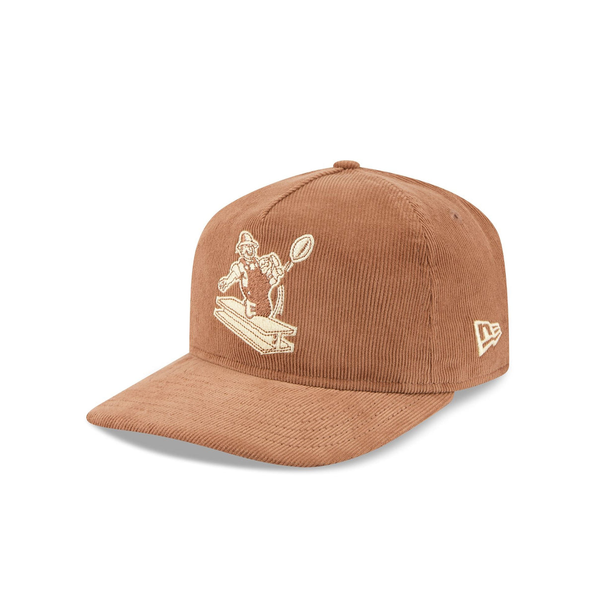 Pittsburgh Steelers Nostalgic Brown Corduroy 19TWENTY Adjustable Hat