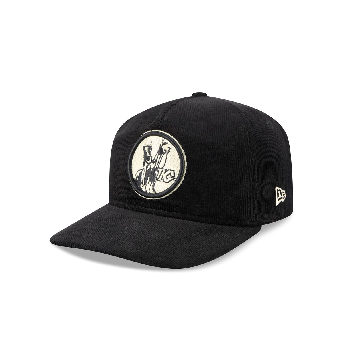 Kansas City Scouts Nostalgic Black Corduroy 19TWENTY Adjustable Hat