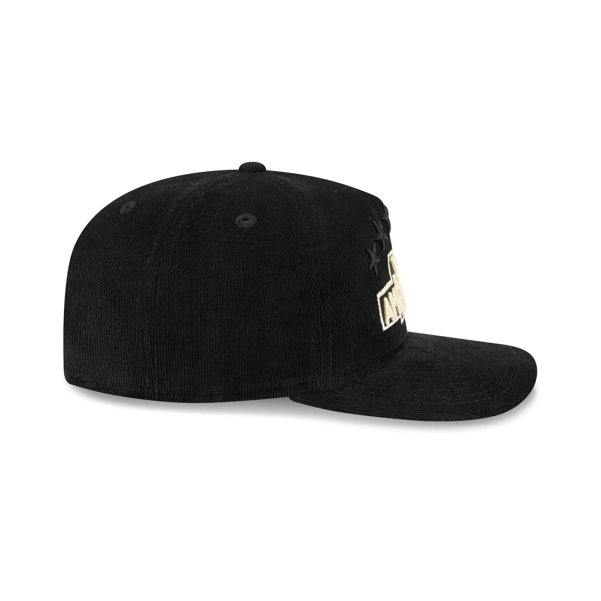 New York Americans Nostalgic Black Corduroy 19TWENTY Adjustable Hat