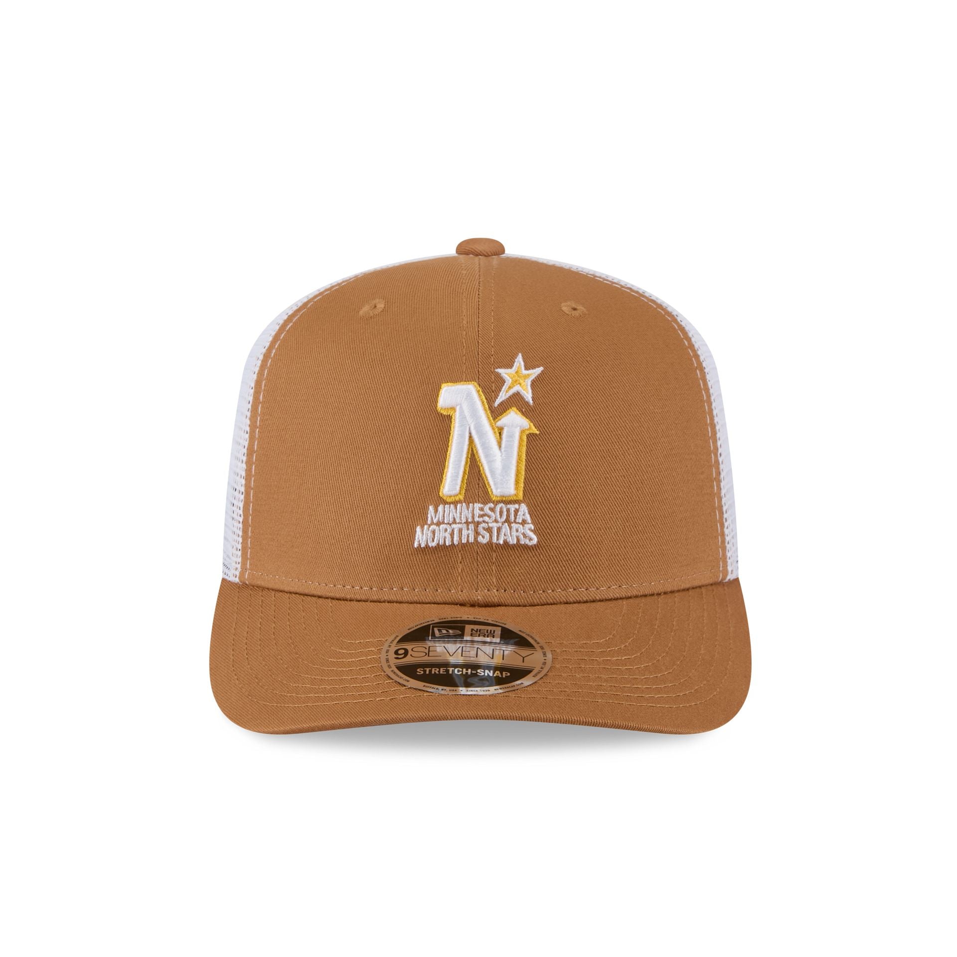 Minnesota North Stars Bronze 9SEVENTY Trucker Hat