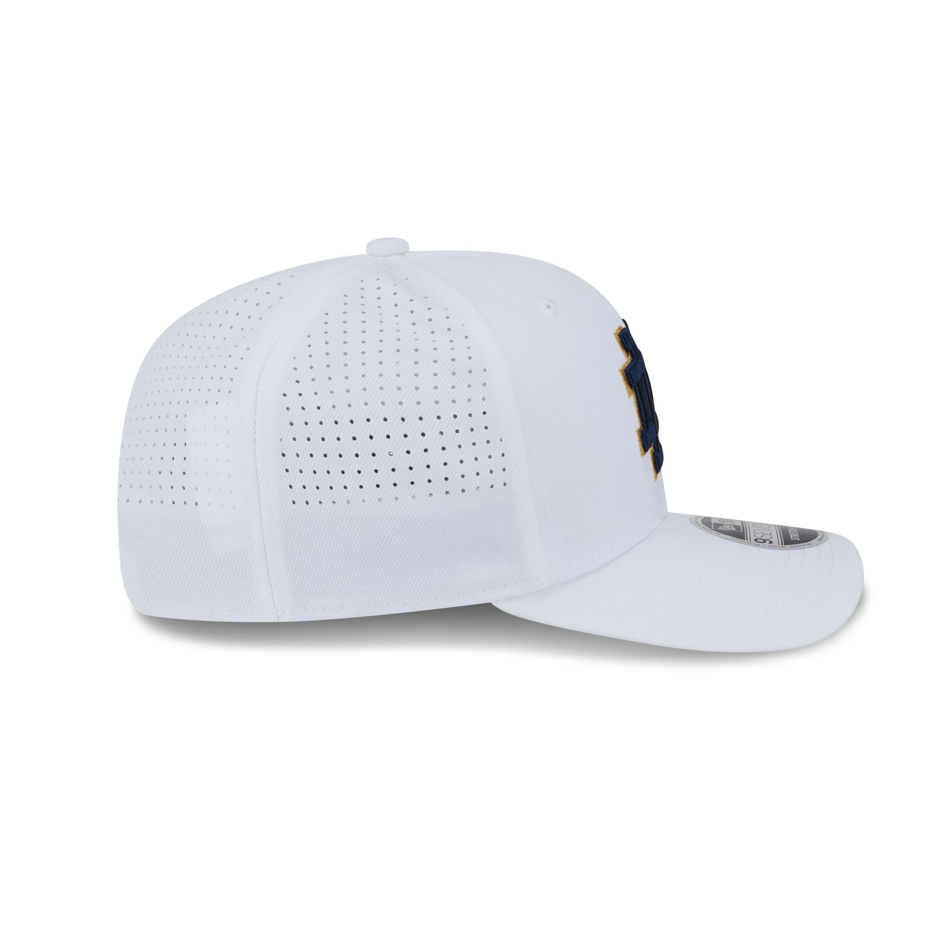 Notre Dame Fighting Irish Optic White Performance 9SEVENTY Stretch-Snap Hat