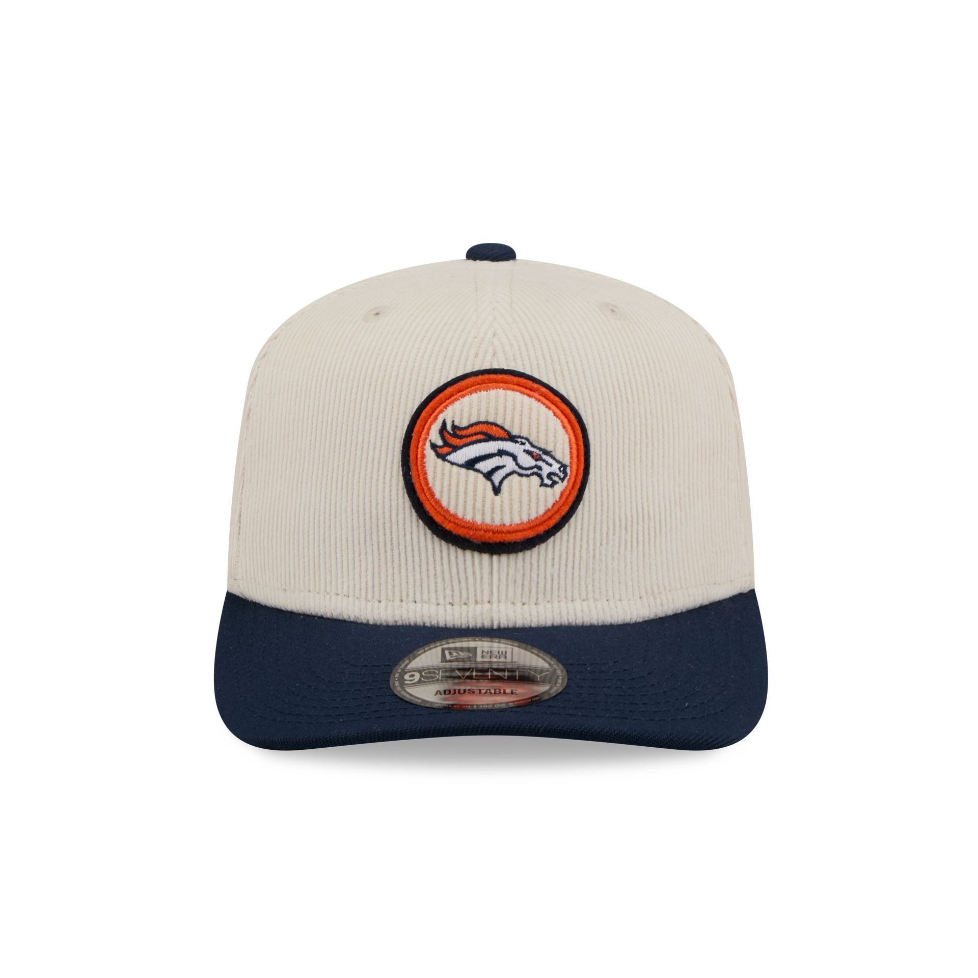 Denver Broncos Loyal Corduroy 9SEVENTY Stretch-Snap Hat