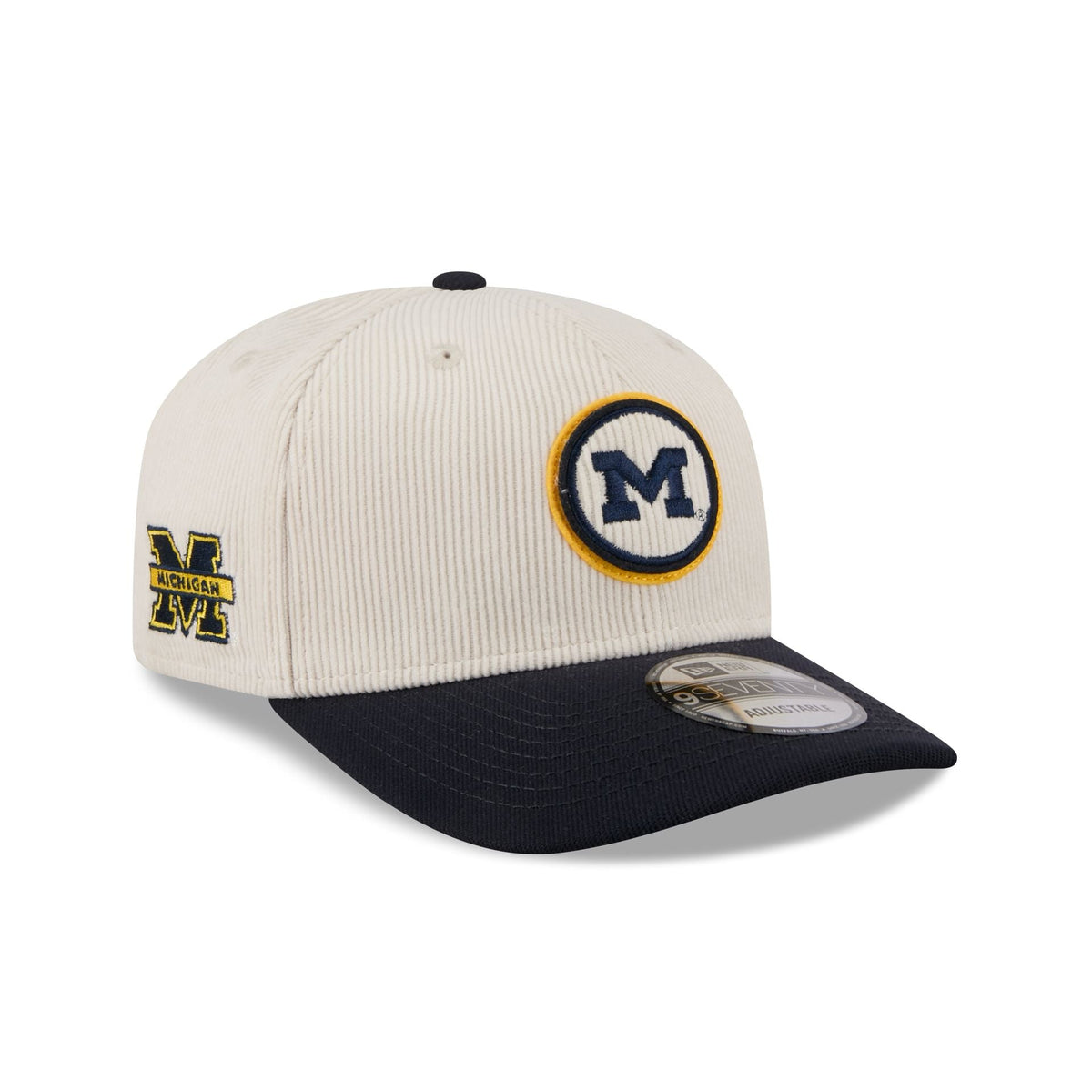 Michigan Wolverines Loyal Corduroy 9SEVENTY Stretch-Snap Hat