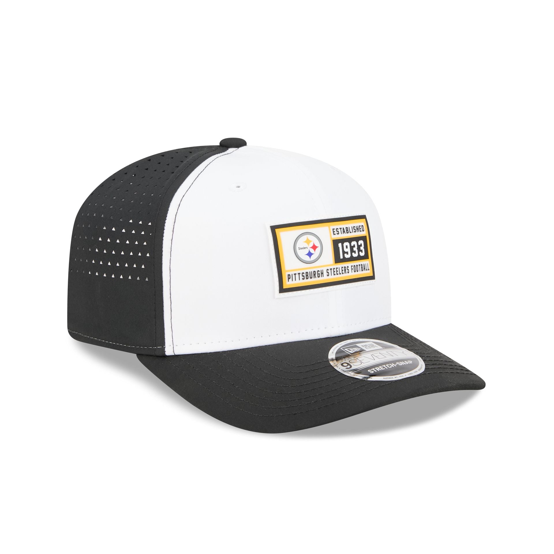Pittsburgh Steelers Est. Patch 9SEVENTY Stretch-Snap Hat
