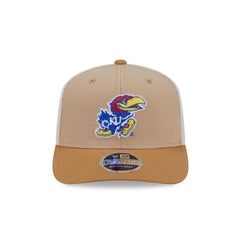 Kansas Jayhawks College Vault Stone 9SEVENTY Trucker Hat