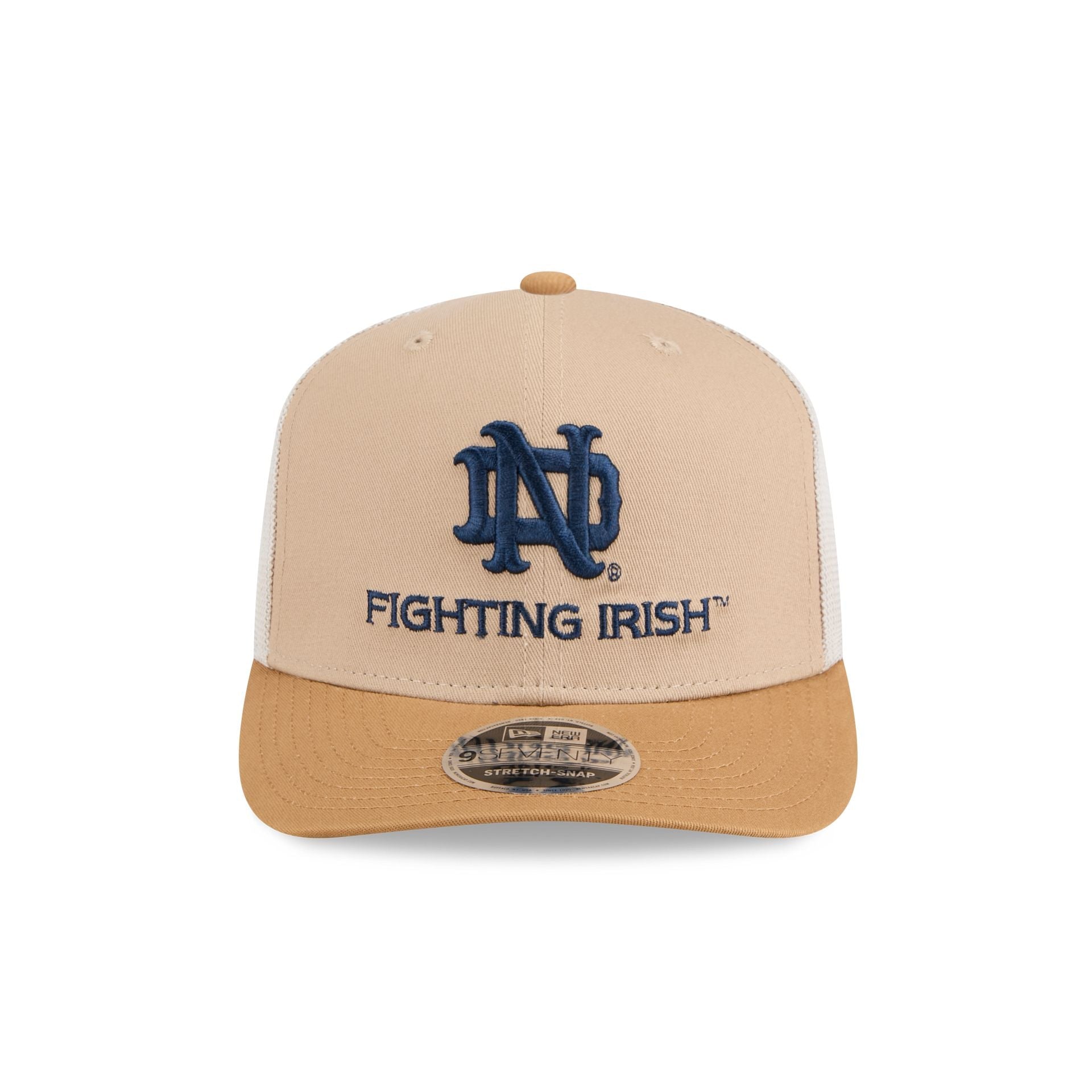 Notre Dame Fighting Irish College Vault Stone 9SEVENTY Trucker Hat