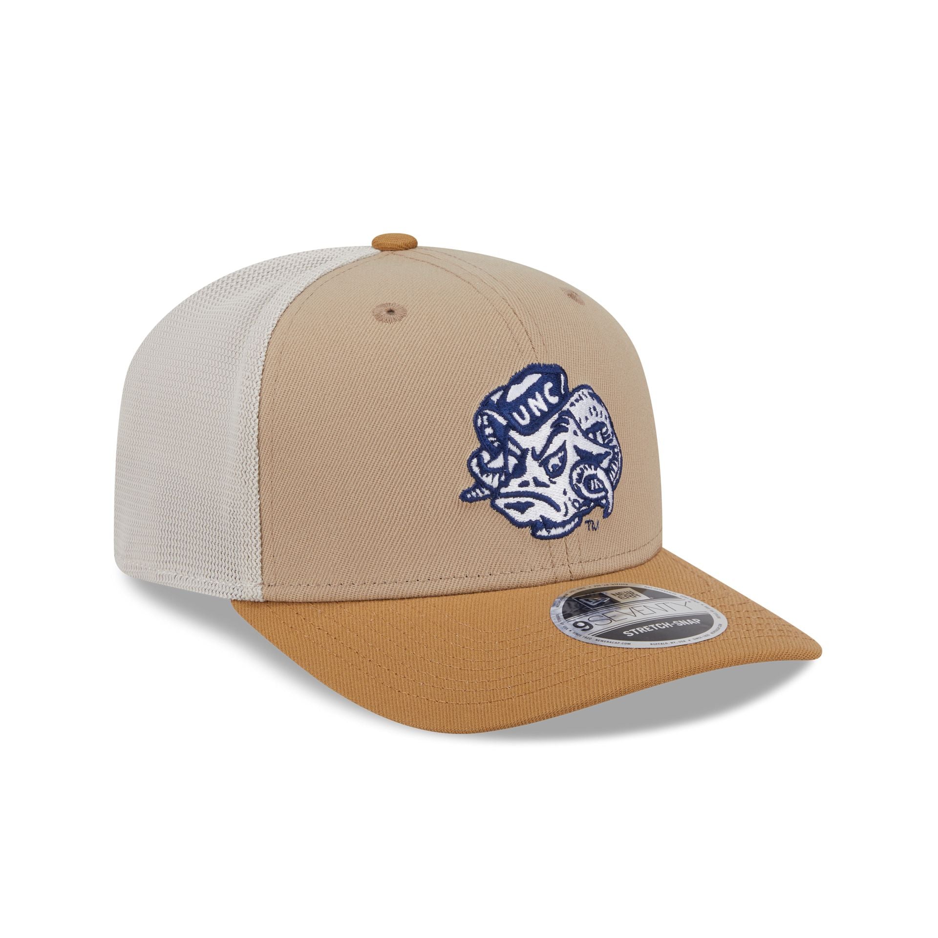 North Carolina Tar Heels College Vault Stone 9SEVENTY Trucker Hat