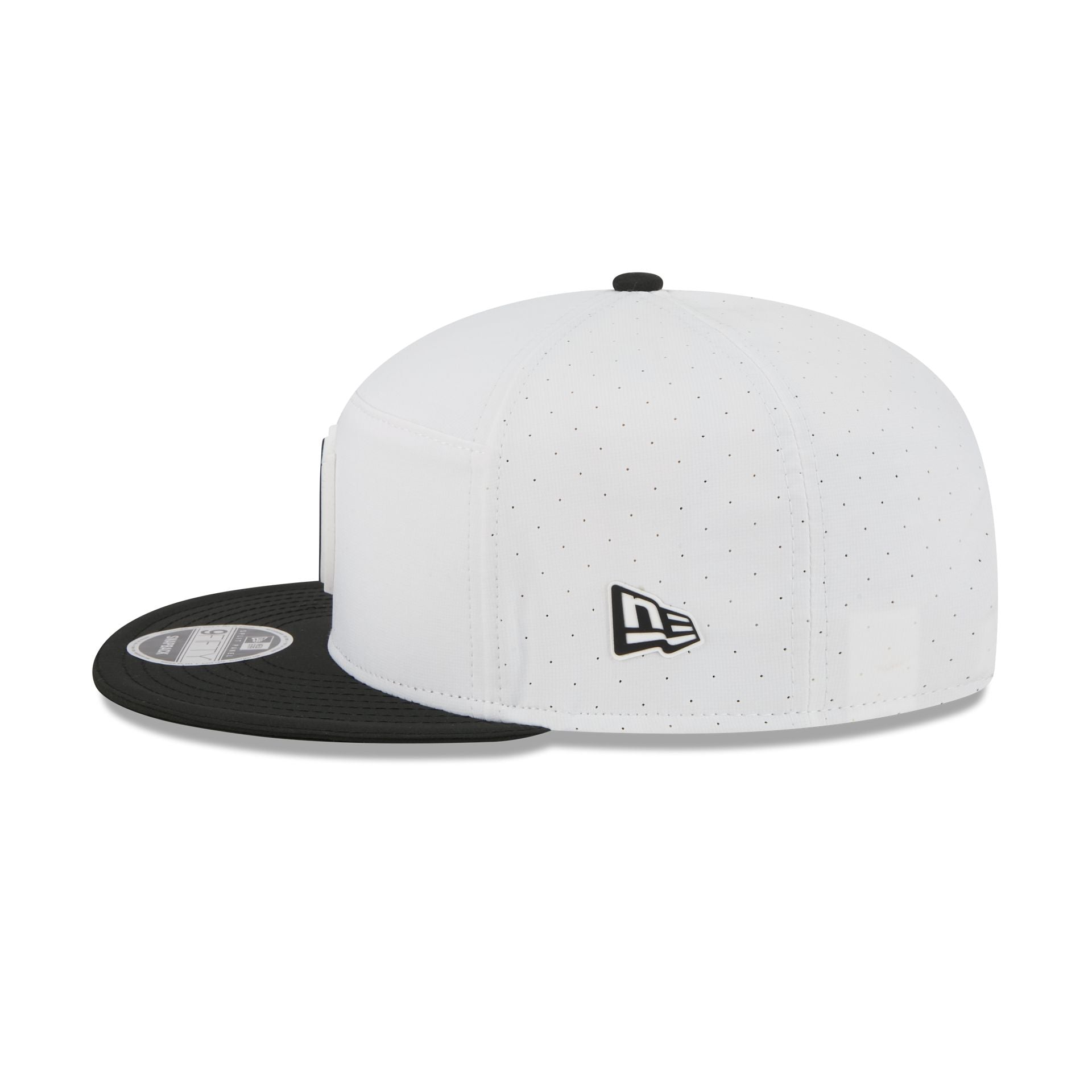 Las Vegas Raiders 2025 Training Split Panel 9FIFTY Snapback Hat