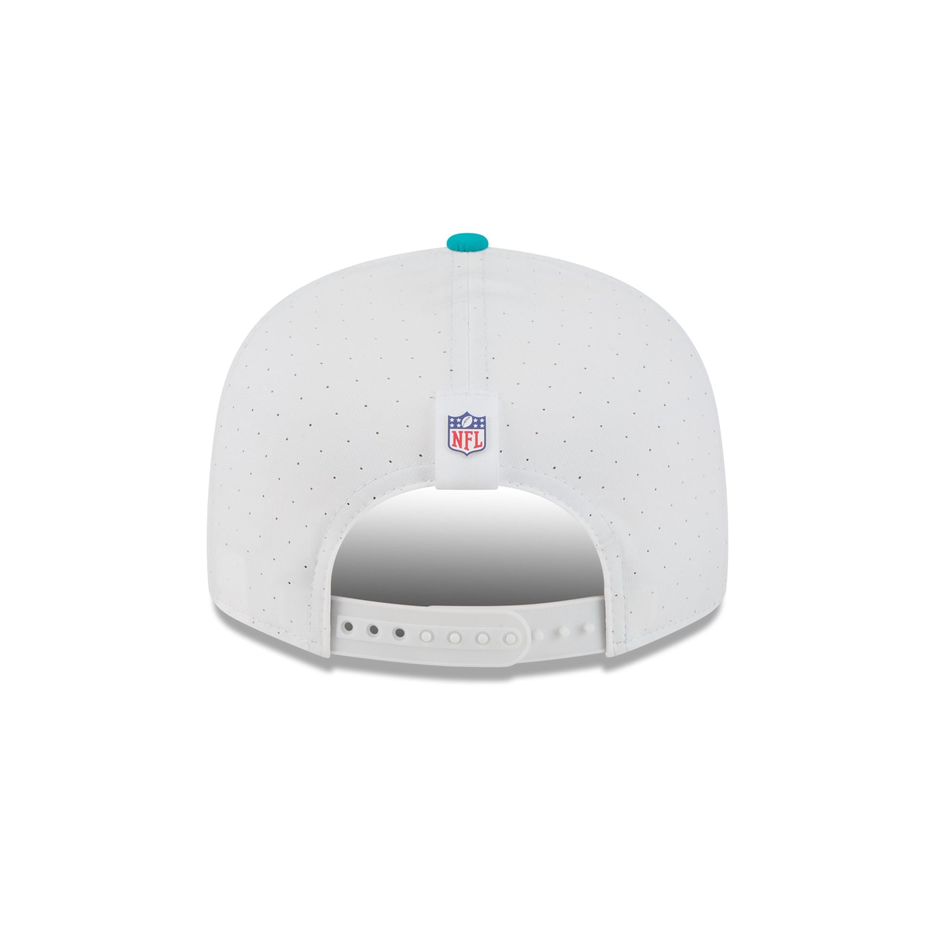 Miami Dolphins 2025 Training Split Panel 9FIFTY Snapback Hat